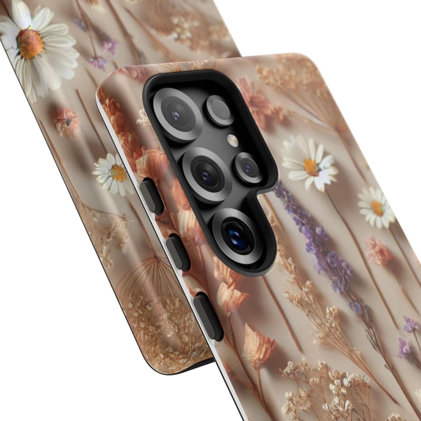 Aesthetic Pressed Flower Floral Design Phone Cover - Paragon Prints
