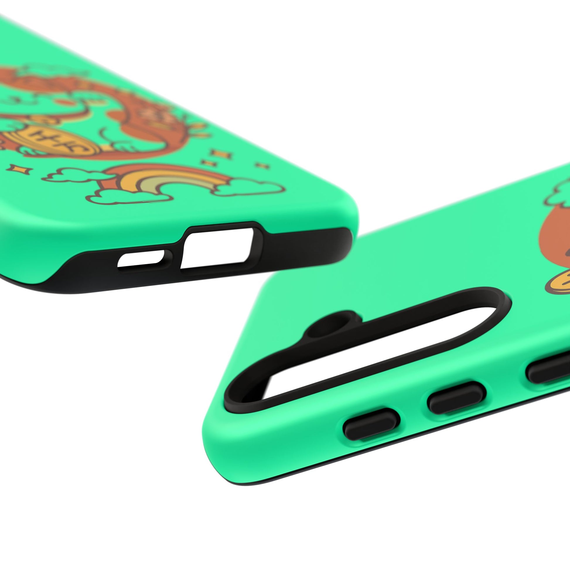 Japanese Kawaii Lucky Cat Protective Phone Case - Paragon Prints