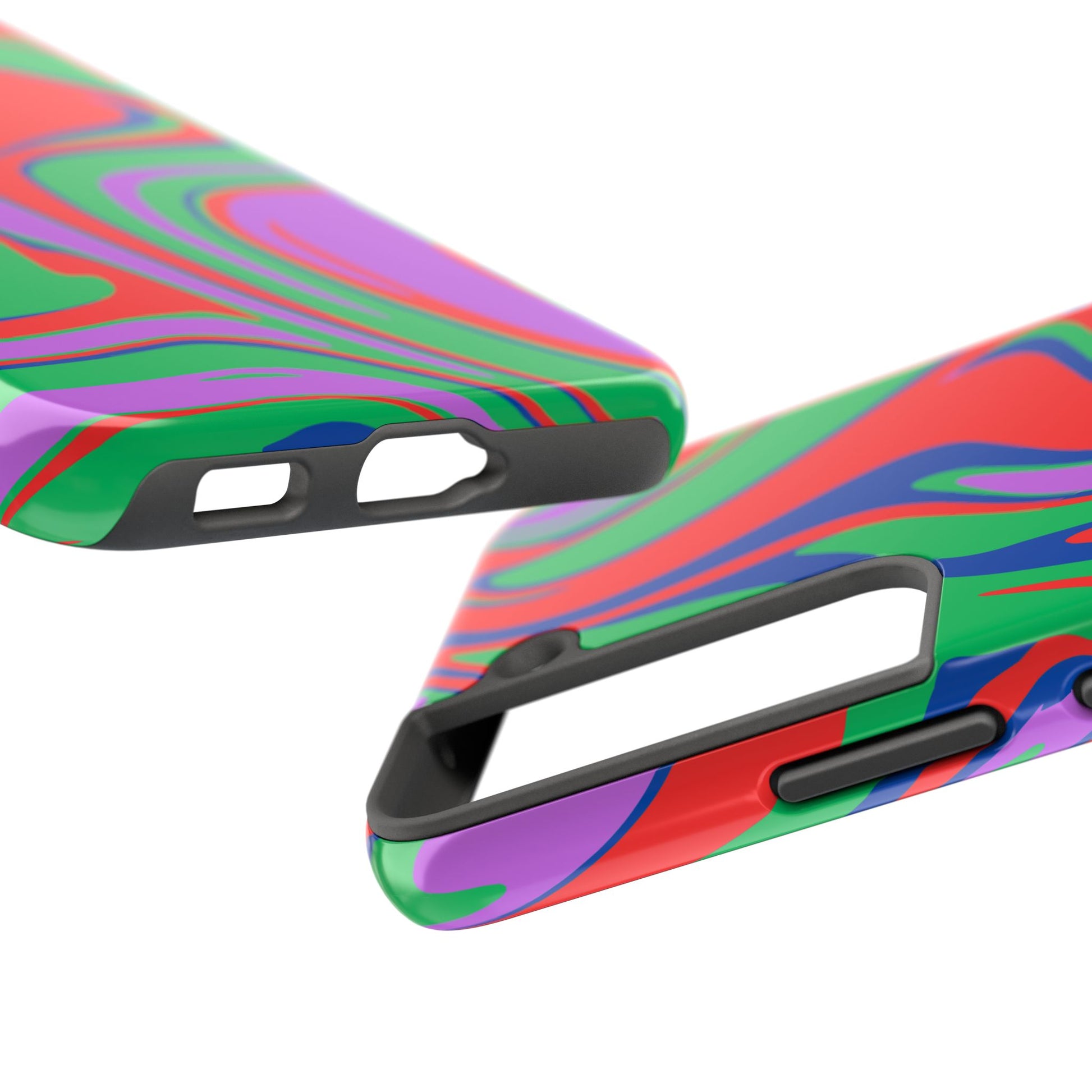 Colorful Zebra Print Phone Case with Bold Design - Paragon Prints