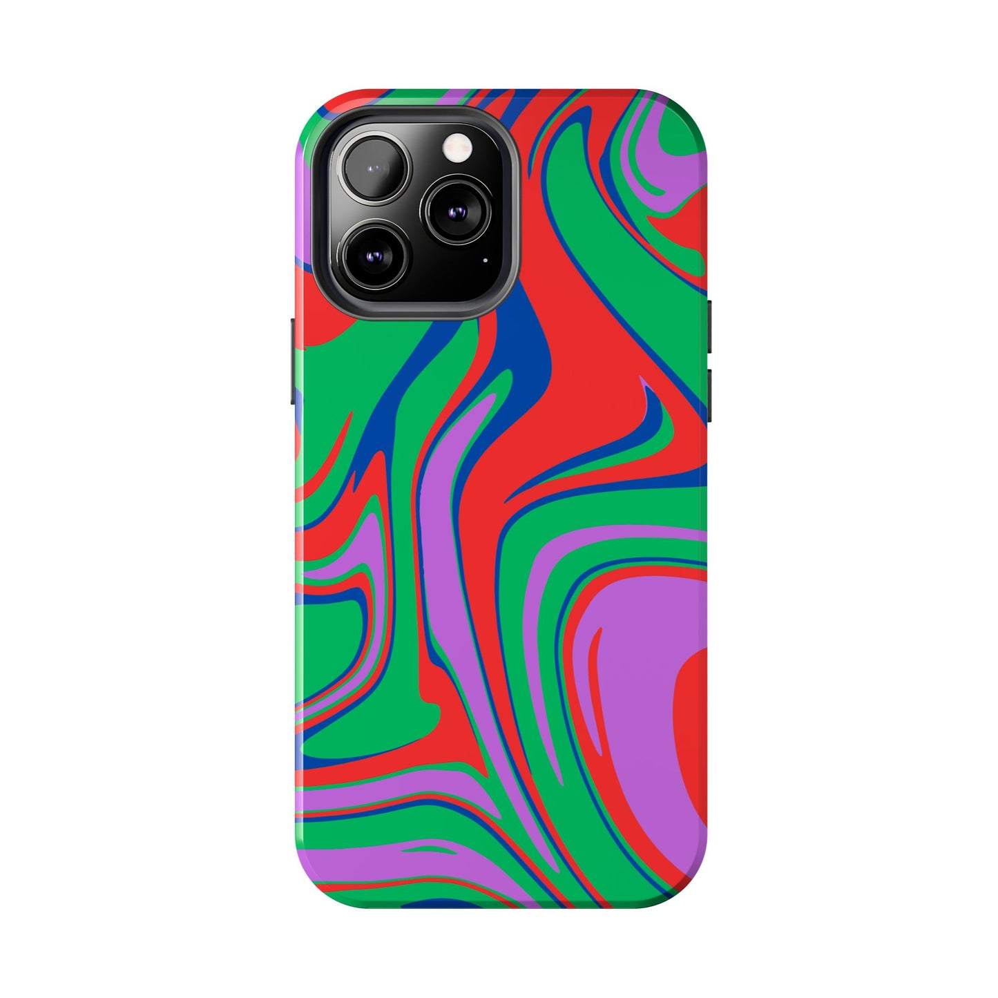 Colorful Zebra Print Phone Case with Bold Design - Paragon Prints