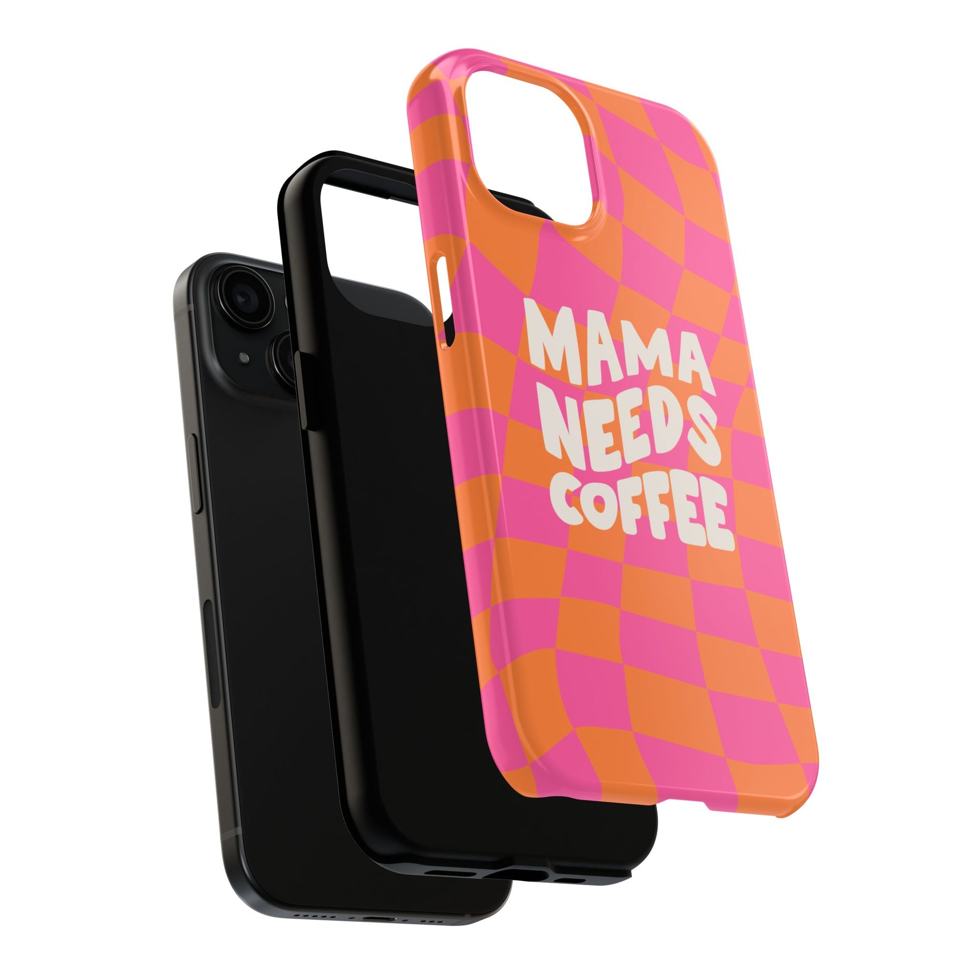 Mama Needs Coffee Funny Tough Phone Case - Paragon Prints
