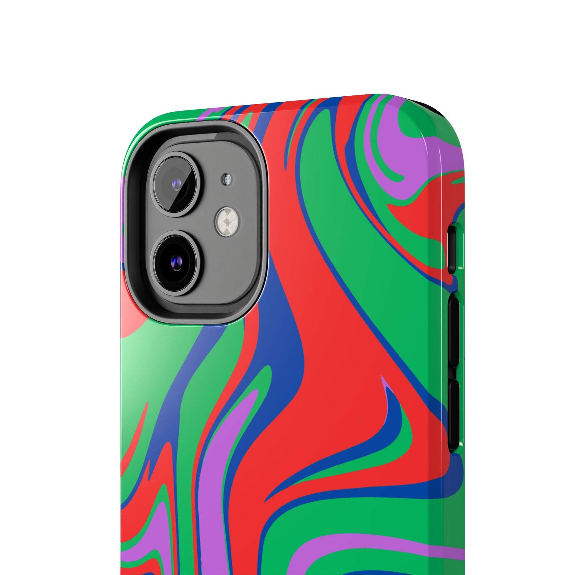 Colorful Zebra Print Phone Case with Bold Design - Paragon Prints