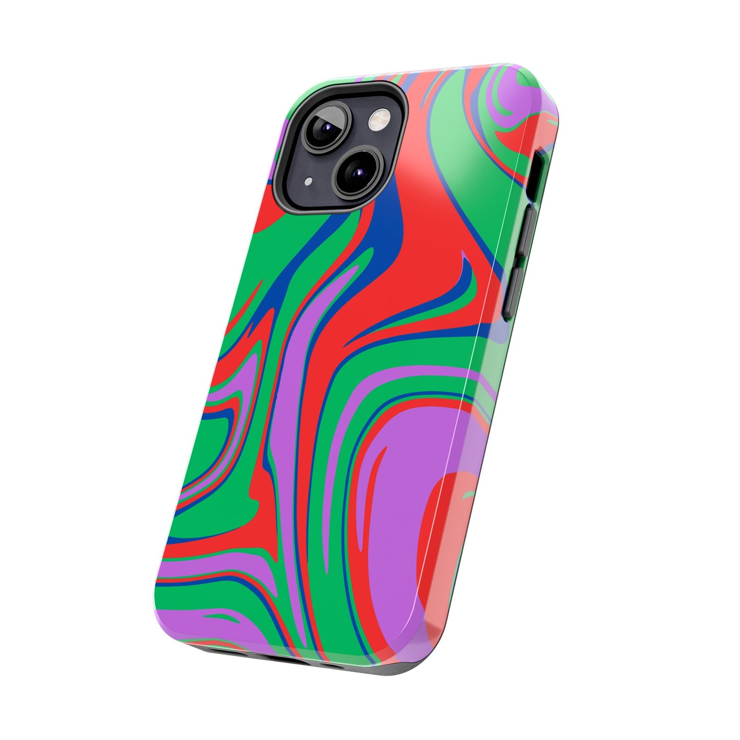 Colorful Zebra Print Phone Case with Bold Design - Paragon Prints