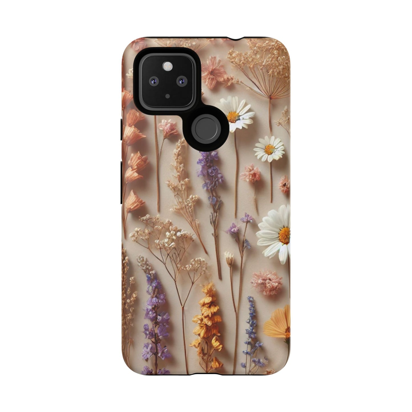 Aesthetic Pressed Flower Floral Design Phone Cover - Paragon Prints