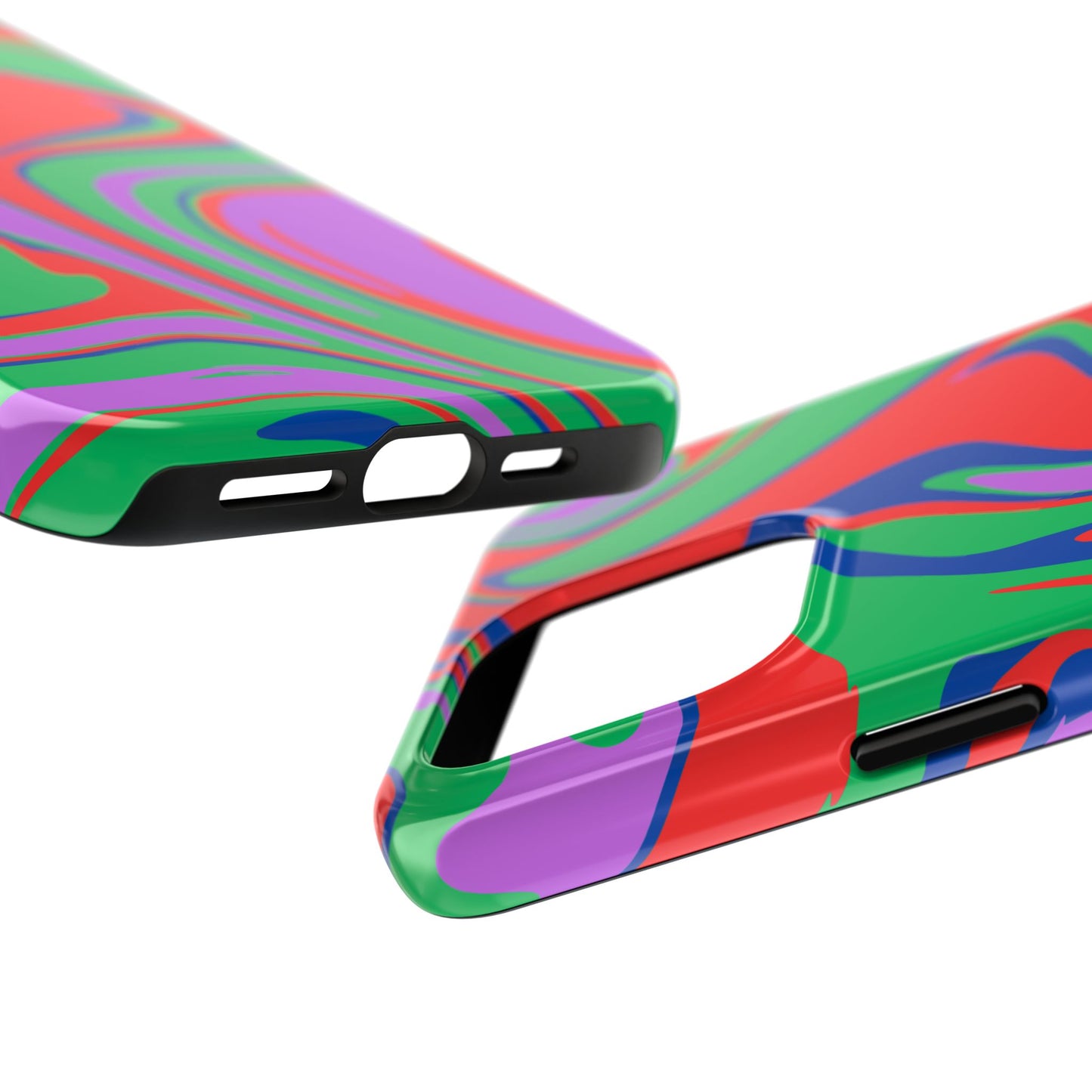 Colorful Zebra Print Phone Case with Bold Design - Paragon Prints
