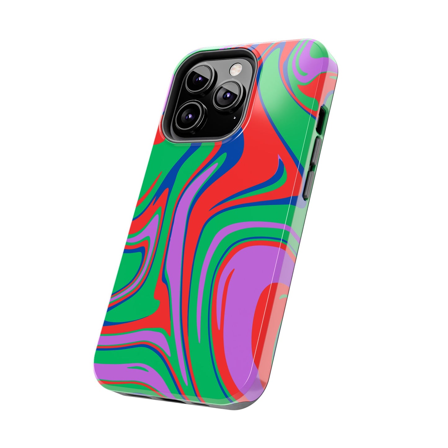 Colorful Zebra Print Phone Case with Bold Design - Paragon Prints