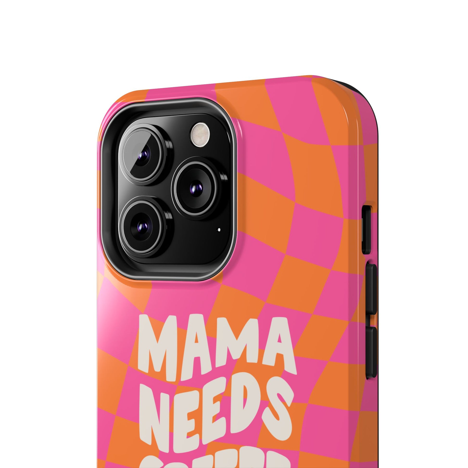 Mama Needs Coffee Funny Tough Phone Case - Paragon Prints