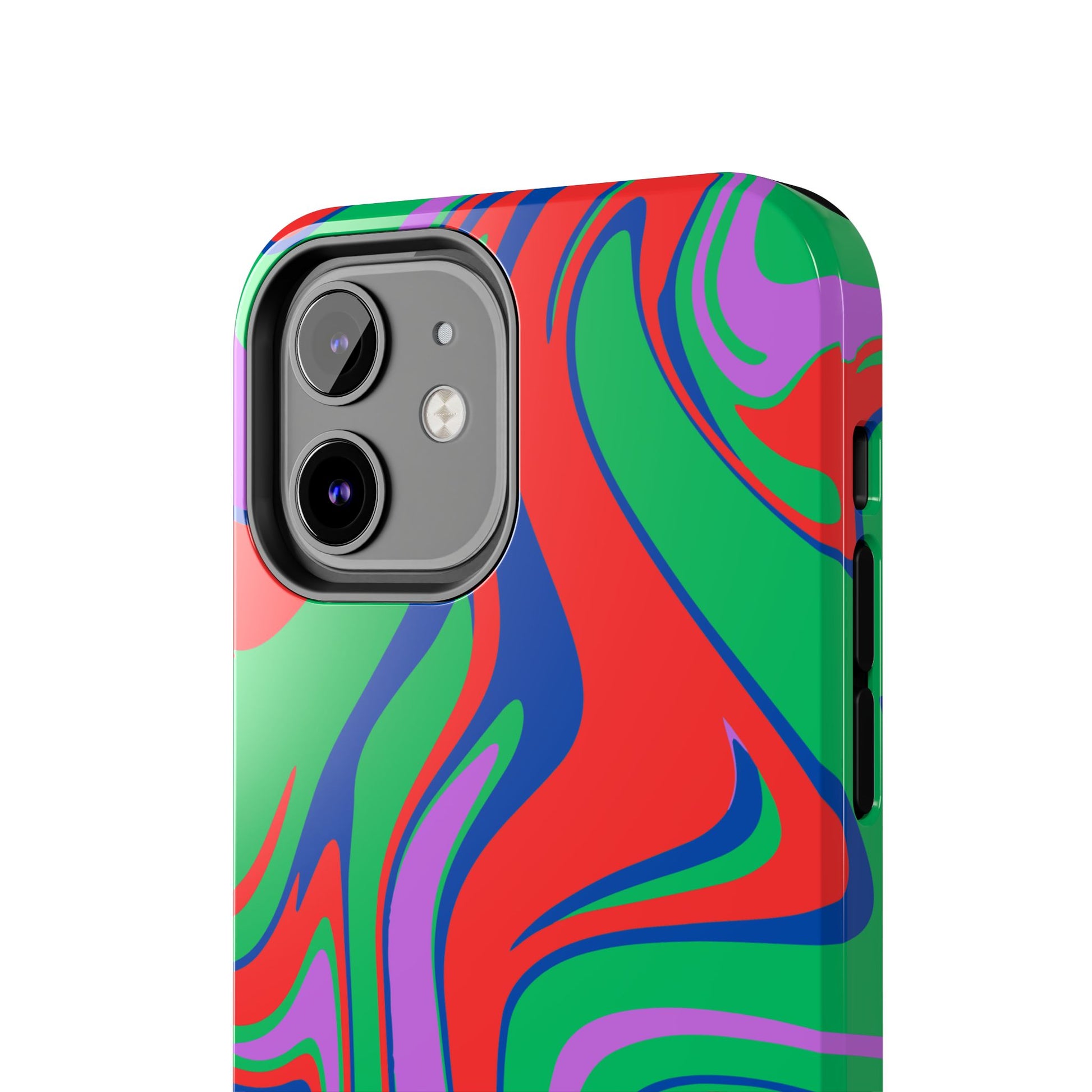 Colorful Zebra Print Phone Case with Bold Design - Paragon Prints