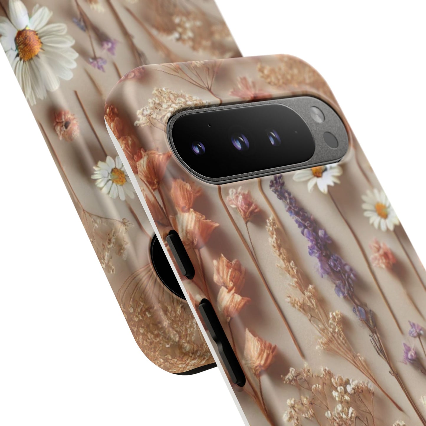 Aesthetic Pressed Flower Floral Design Phone Cover - Paragon Prints