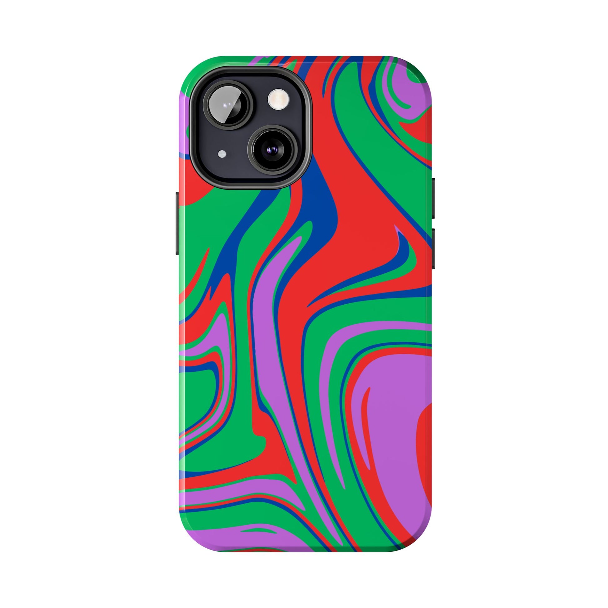 Colorful Zebra Print Phone Case with Bold Design - Paragon Prints