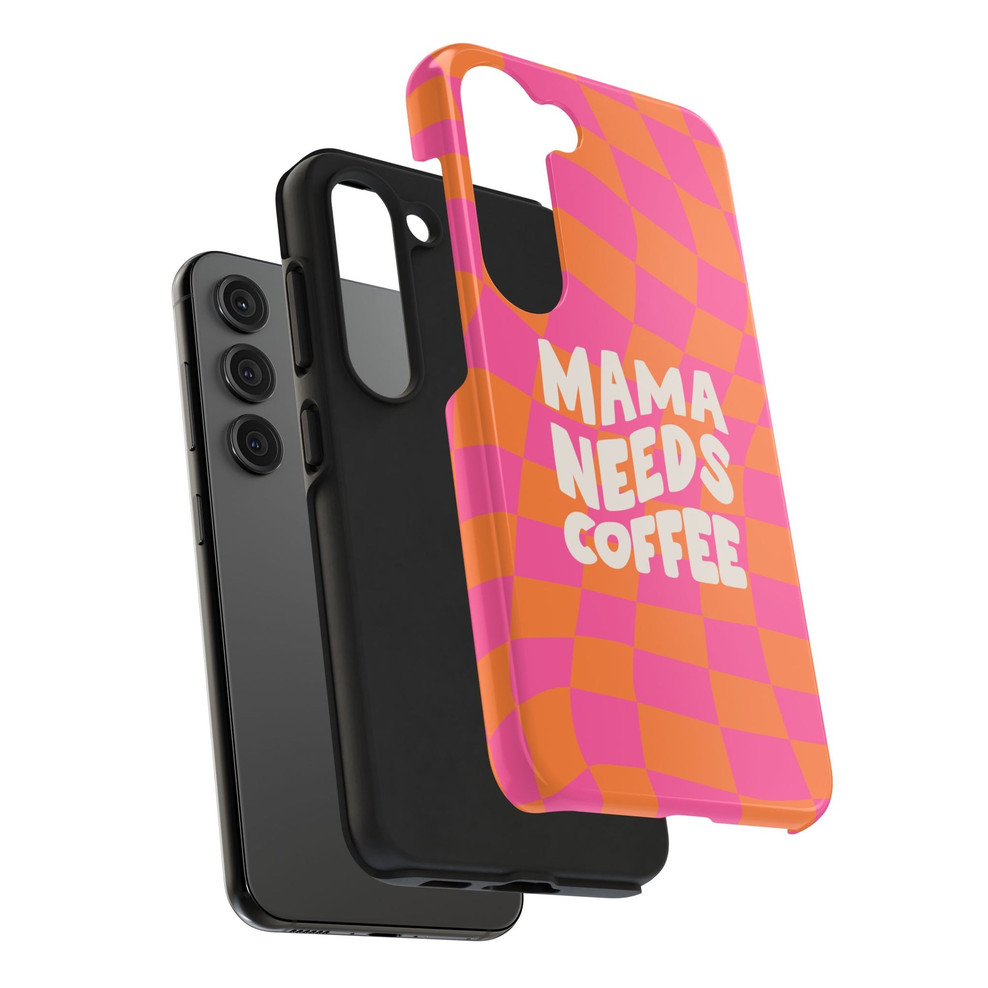 Mama Needs Coffee Funny Tough Phone Case - Paragon Prints