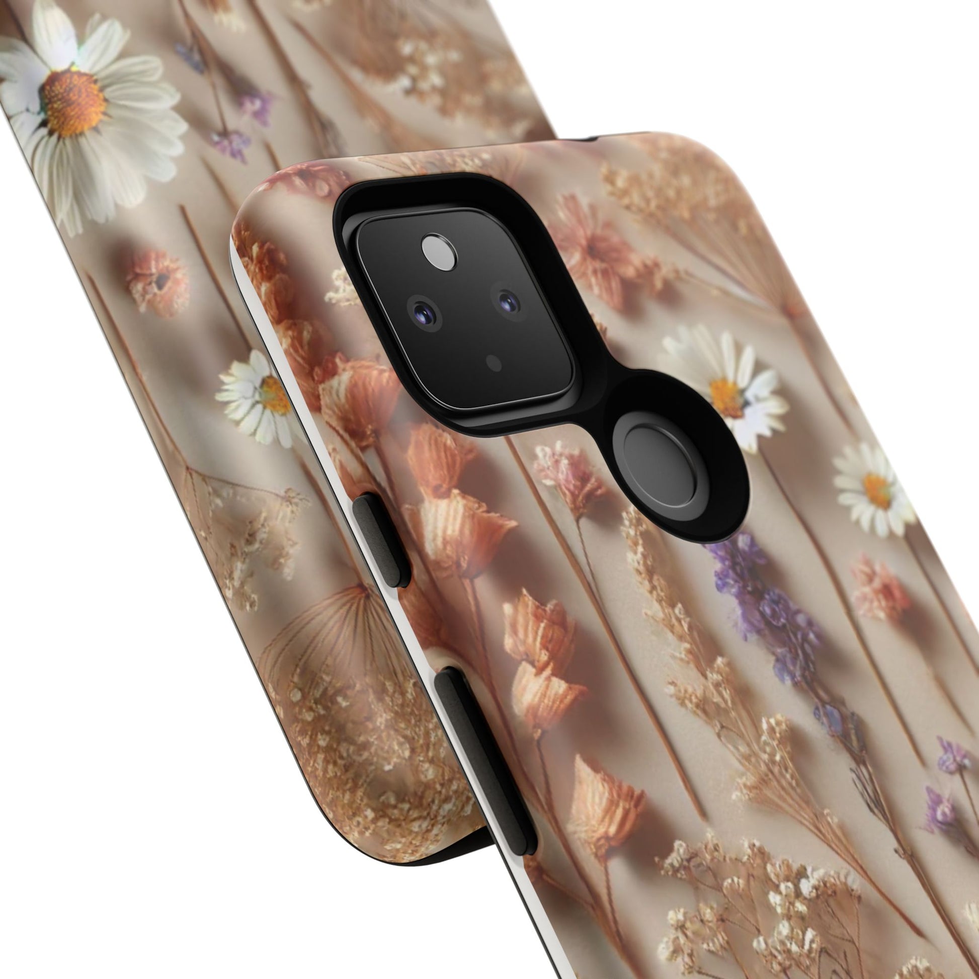 Aesthetic Pressed Flower Floral Design Phone Cover - Paragon Prints