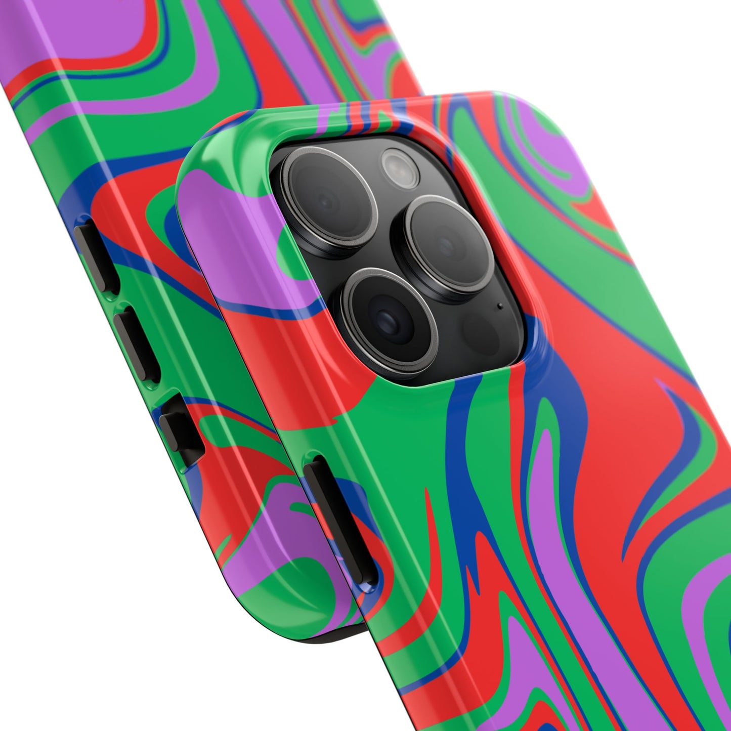 Colorful Zebra Print Phone Case with Bold Design - Paragon Prints