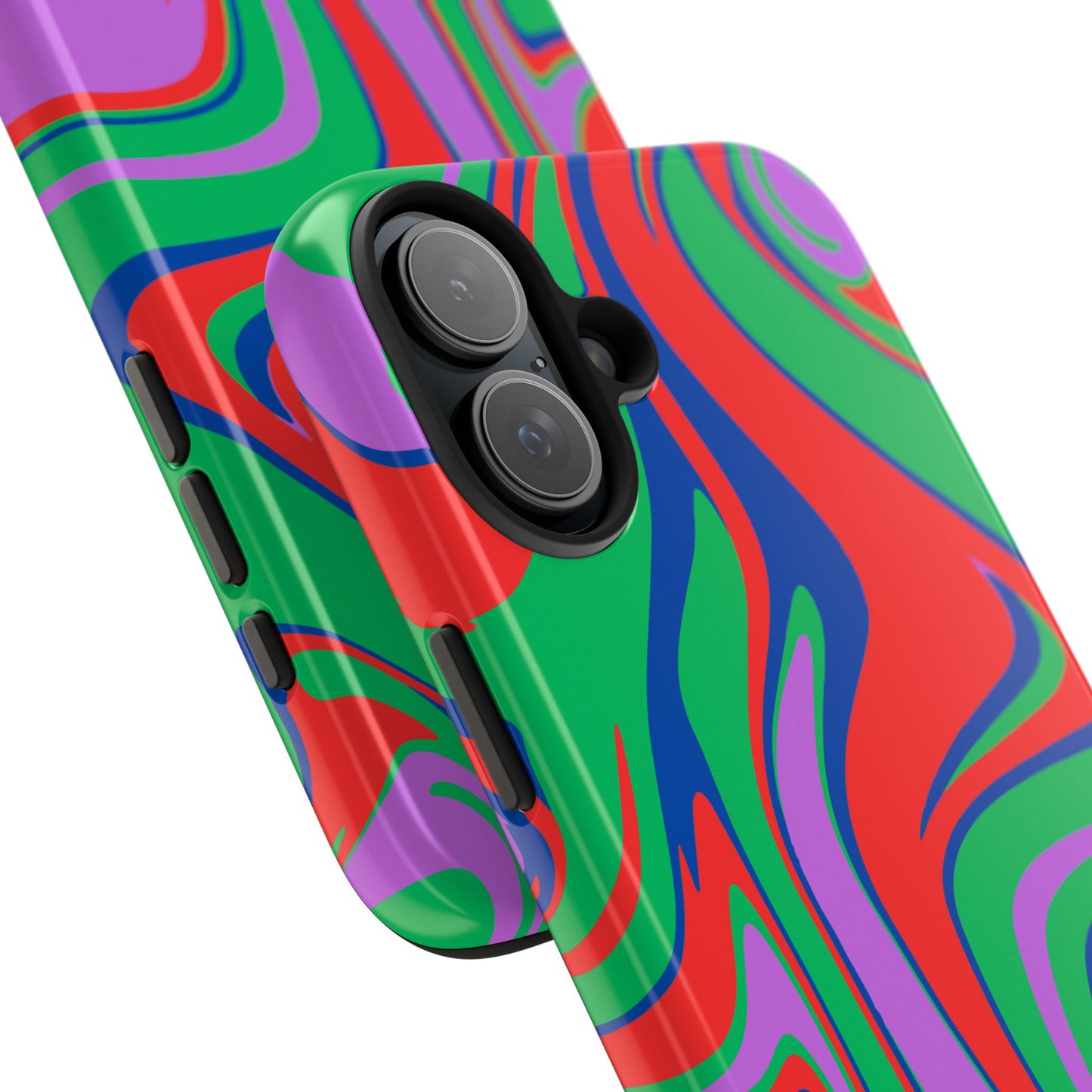 Colorful Zebra Print Phone Case with Bold Design - Paragon Prints