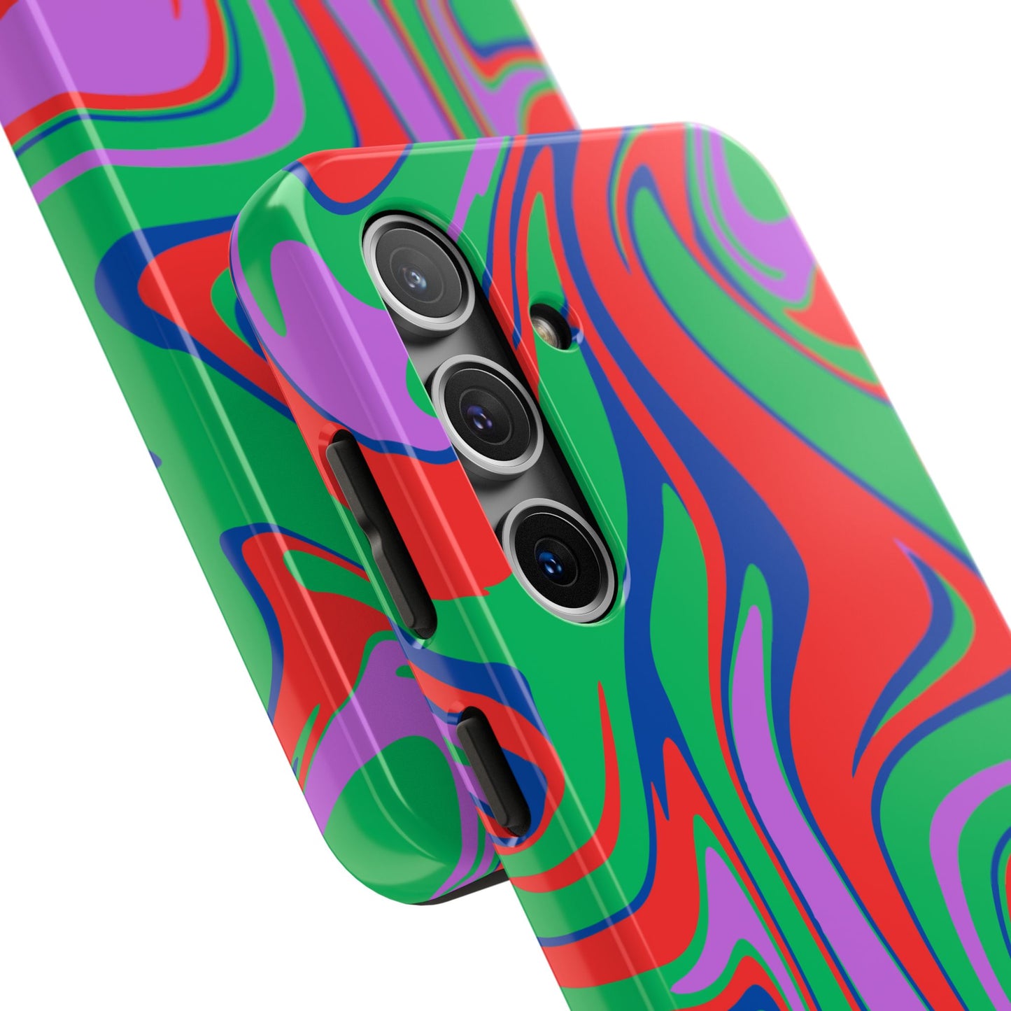 Colorful Zebra Print Phone Case with Bold Design - Paragon Prints