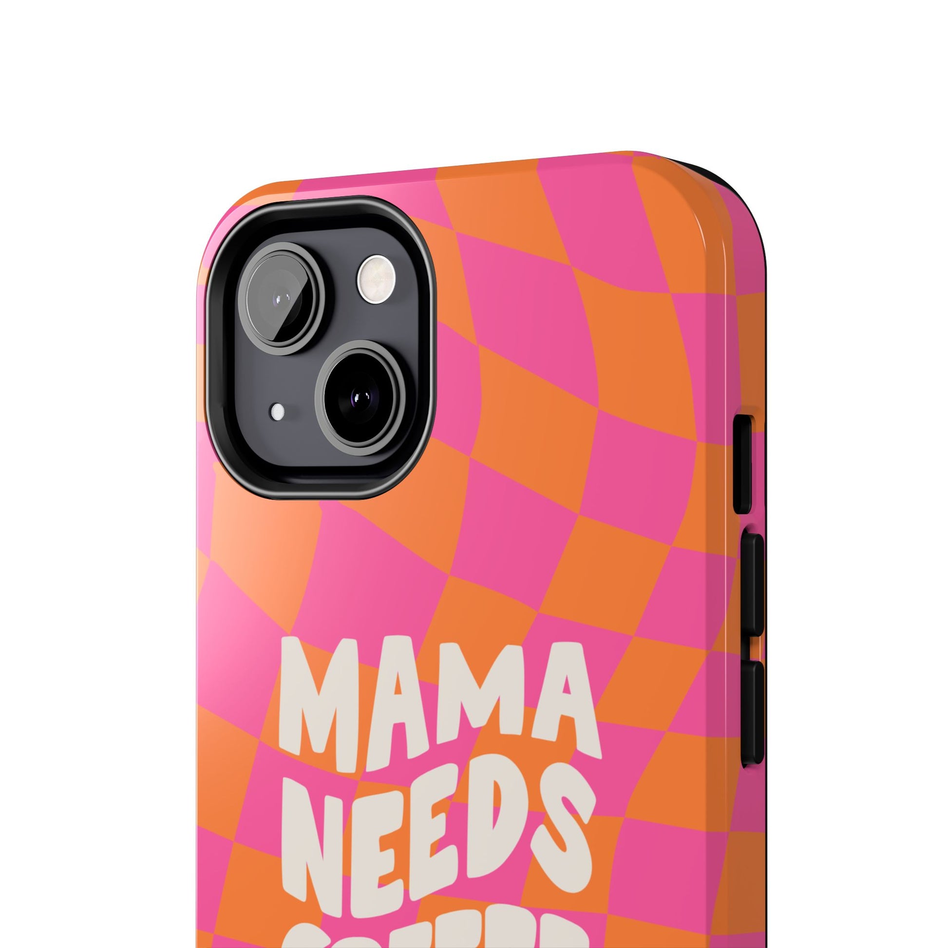 Mama Needs Coffee Funny Tough Phone Case - Paragon Prints