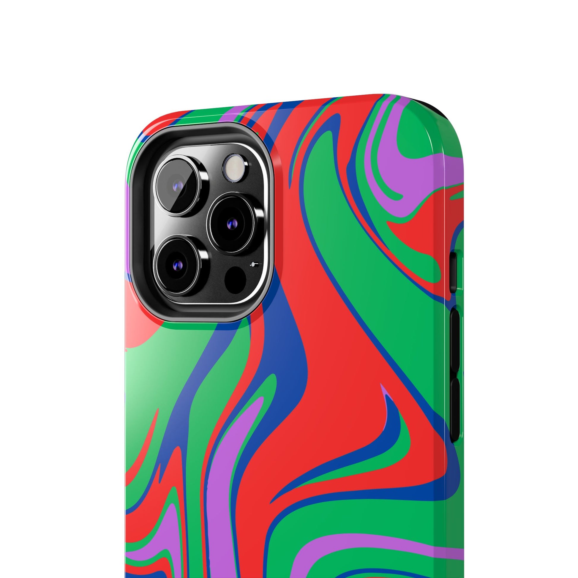 Colorful Zebra Print Phone Case with Bold Design - Paragon Prints