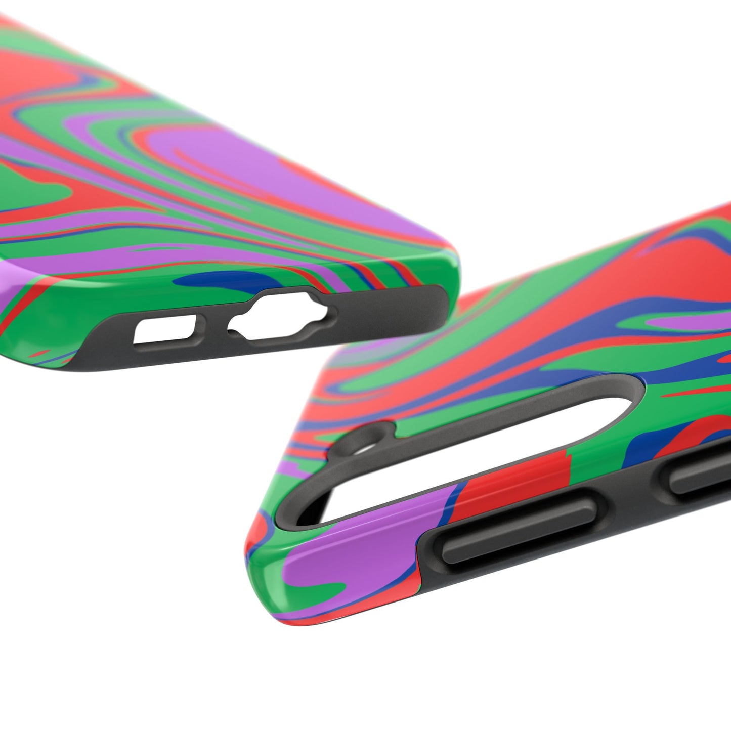Colorful Zebra Print Phone Case with Bold Design - Paragon Prints