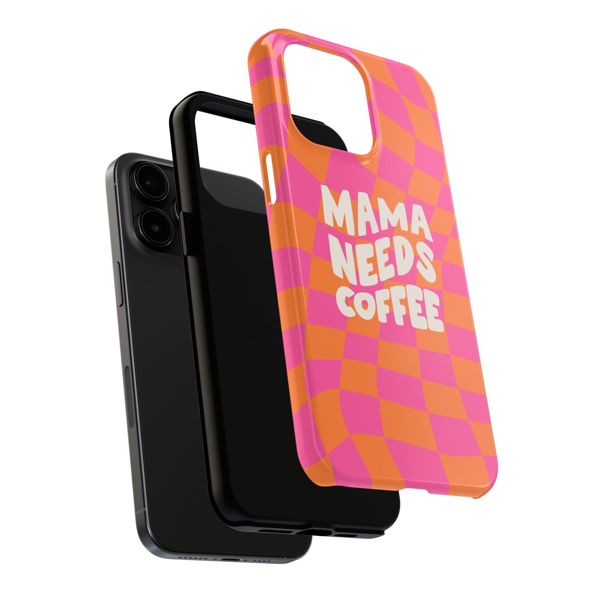 Mama Needs Coffee Funny Tough Phone Case - Paragon Prints