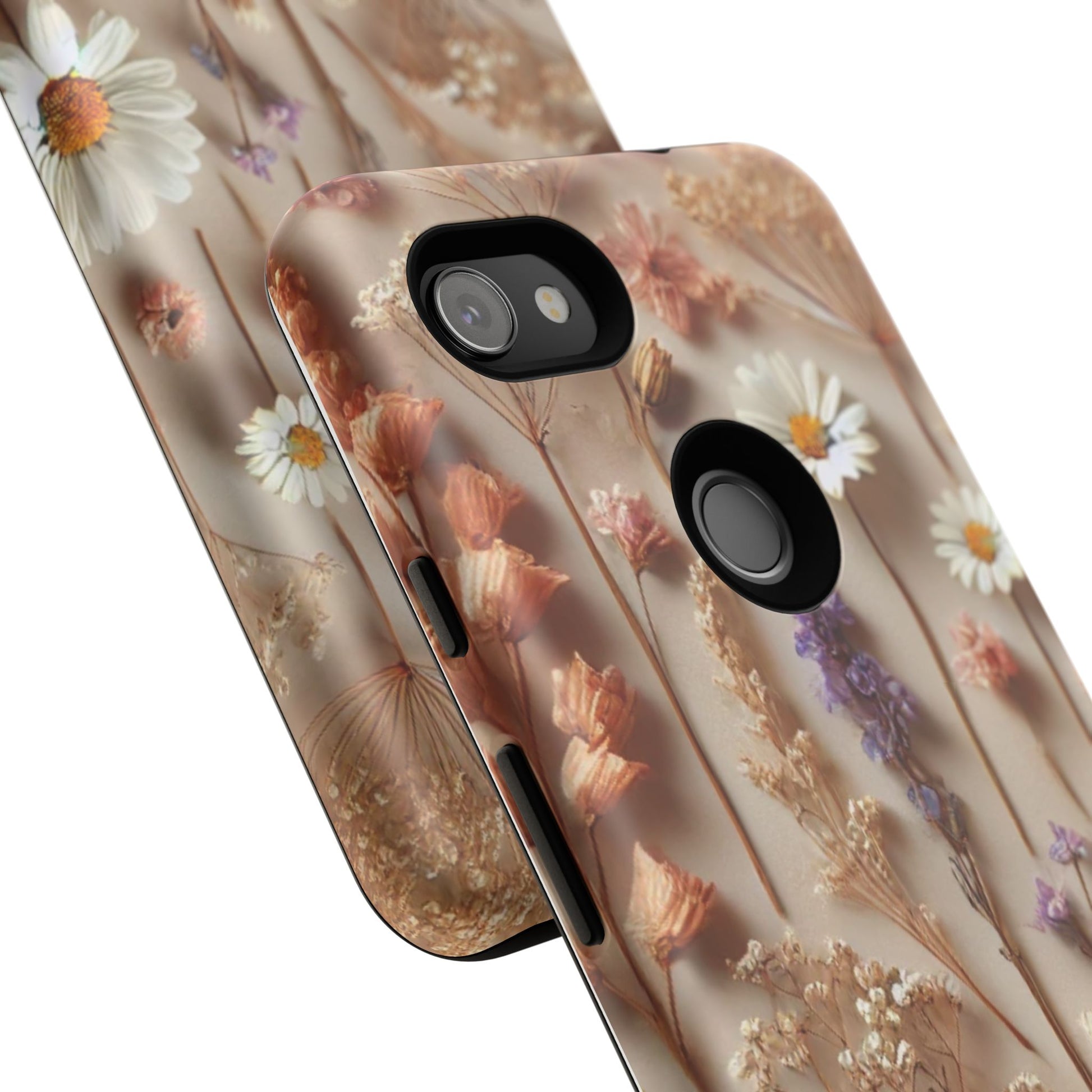 Aesthetic Pressed Flower Floral Design Phone Cover - Paragon Prints