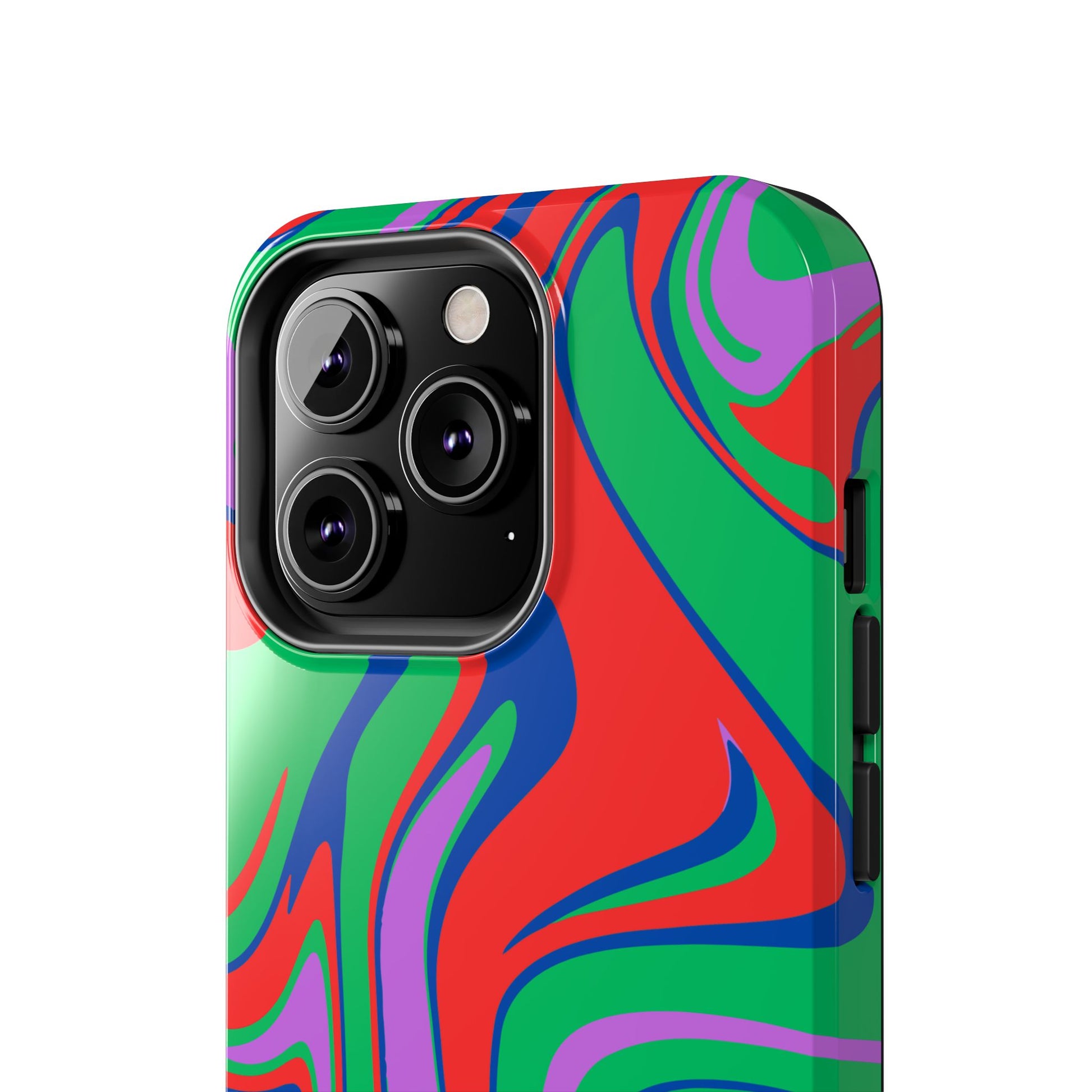 Colorful Zebra Print Phone Case with Bold Design - Paragon Prints