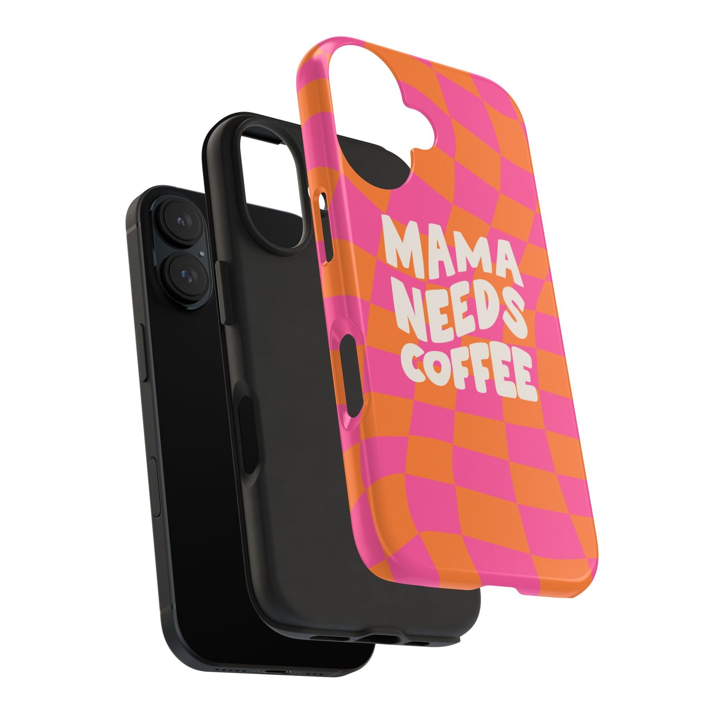 Mama Needs Coffee Funny Tough Phone Case - Paragon Prints