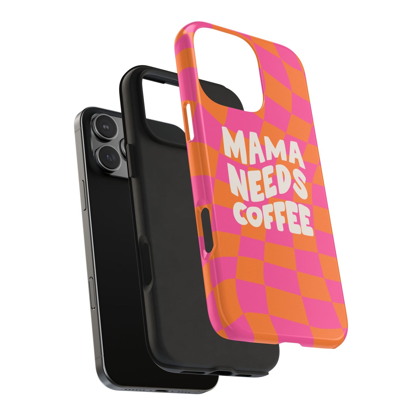 Mama Needs Coffee Funny Tough Phone Case - Paragon Prints