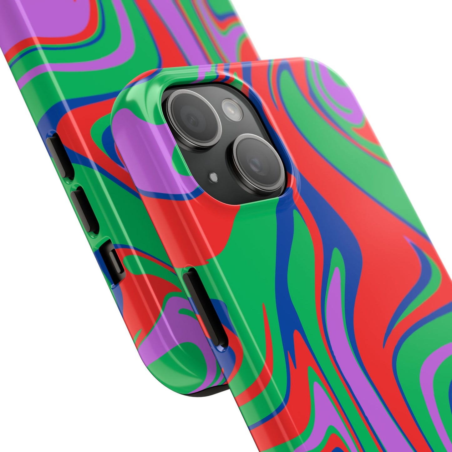 Colorful Zebra Print Phone Case with Bold Design - Paragon Prints