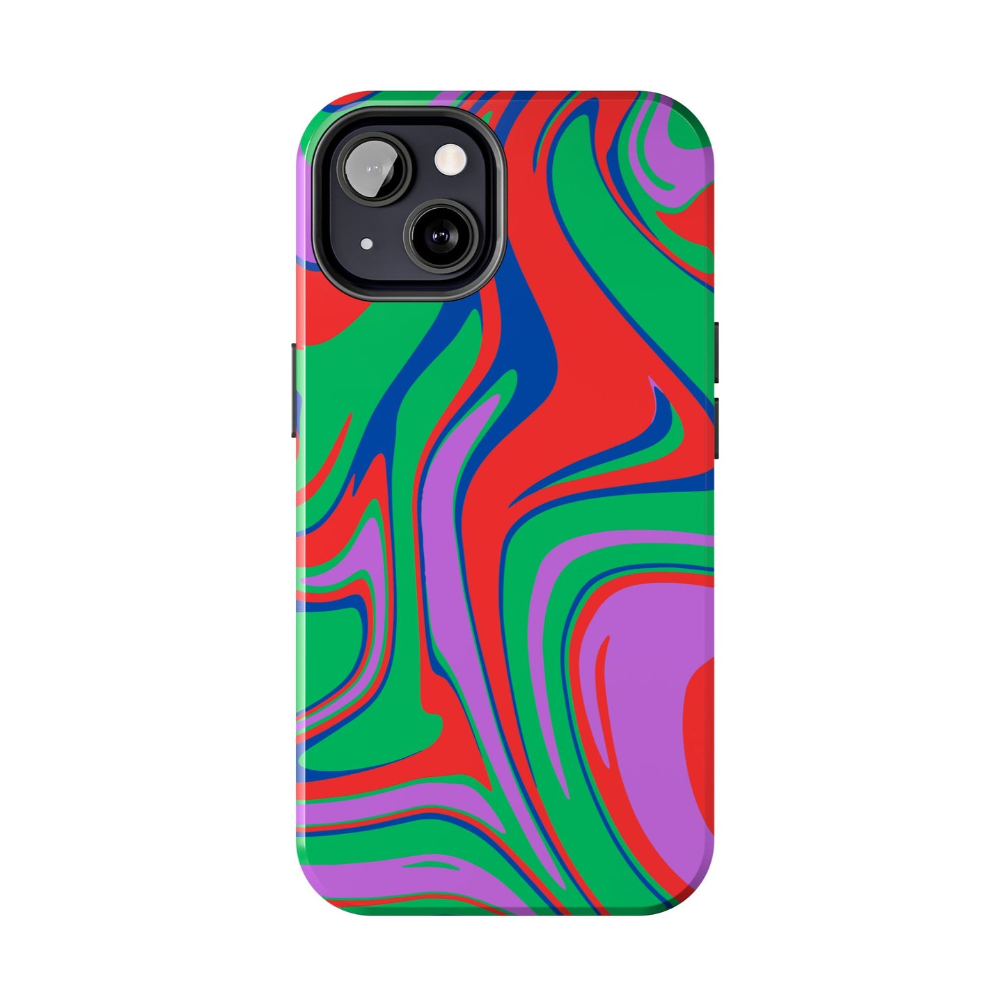 Colorful Zebra Print Phone Case with Bold Design - Paragon Prints