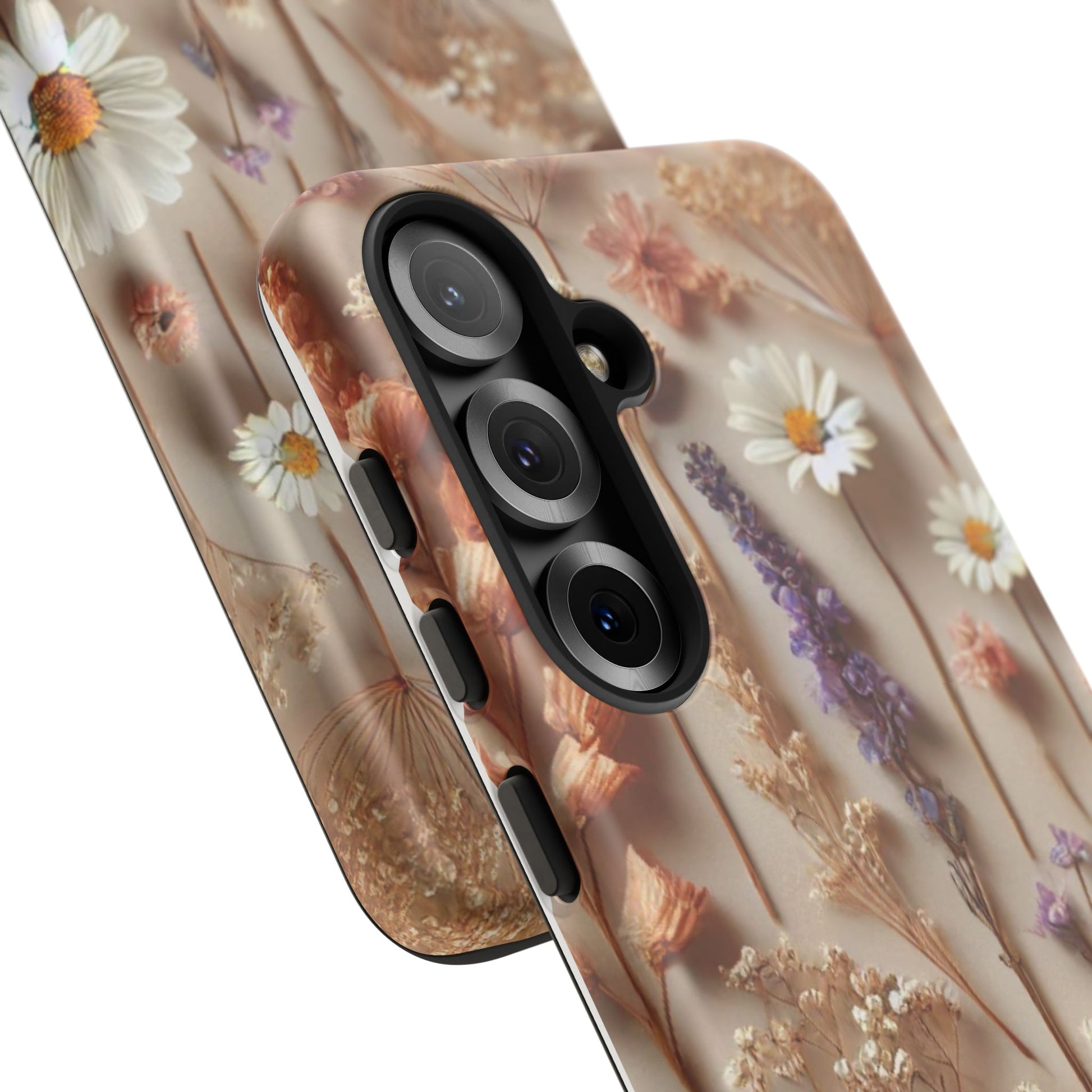 Aesthetic Pressed Flower Floral Design Phone Cover - Paragon Prints