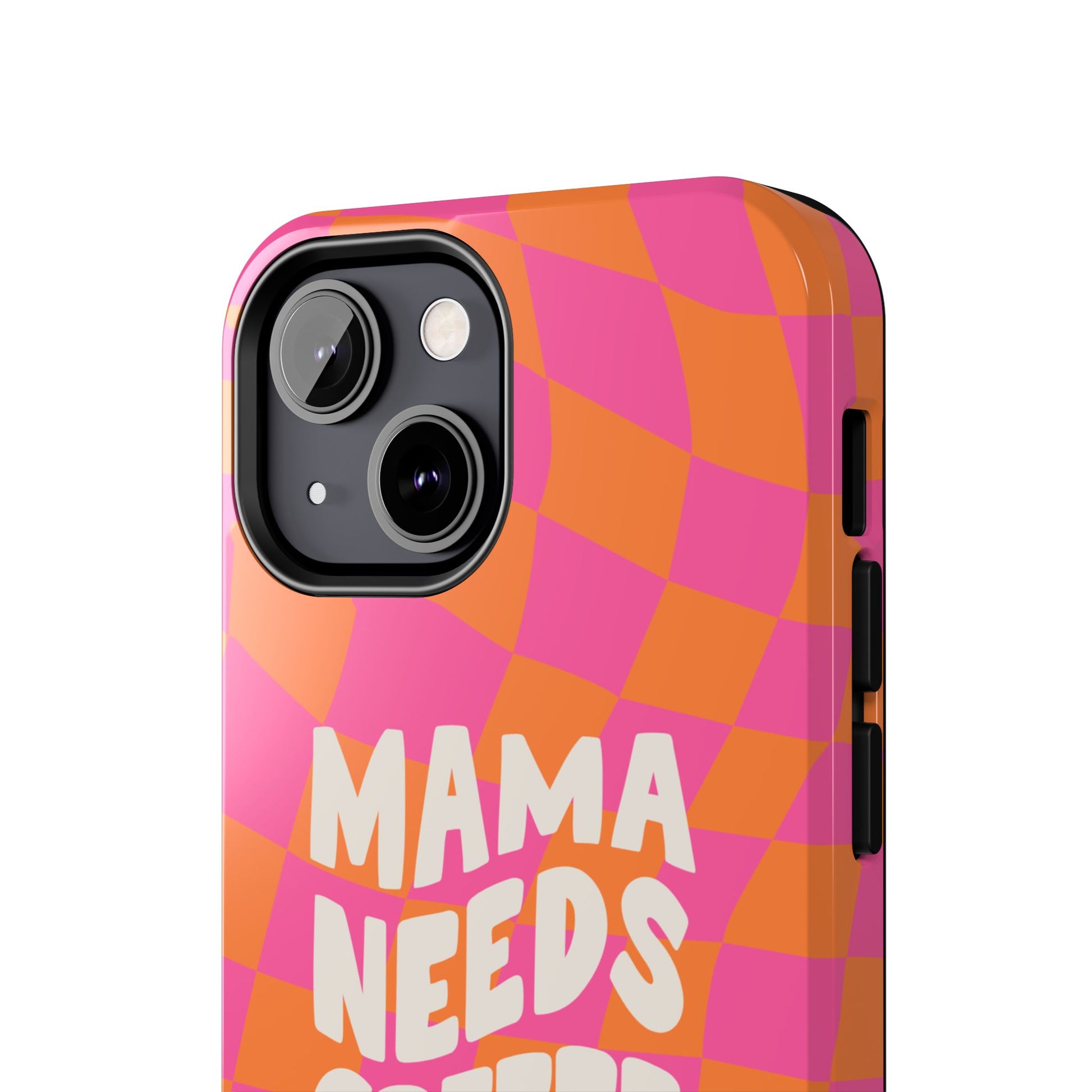 Mama Needs Coffee Funny Tough Phone Case - Paragon Prints