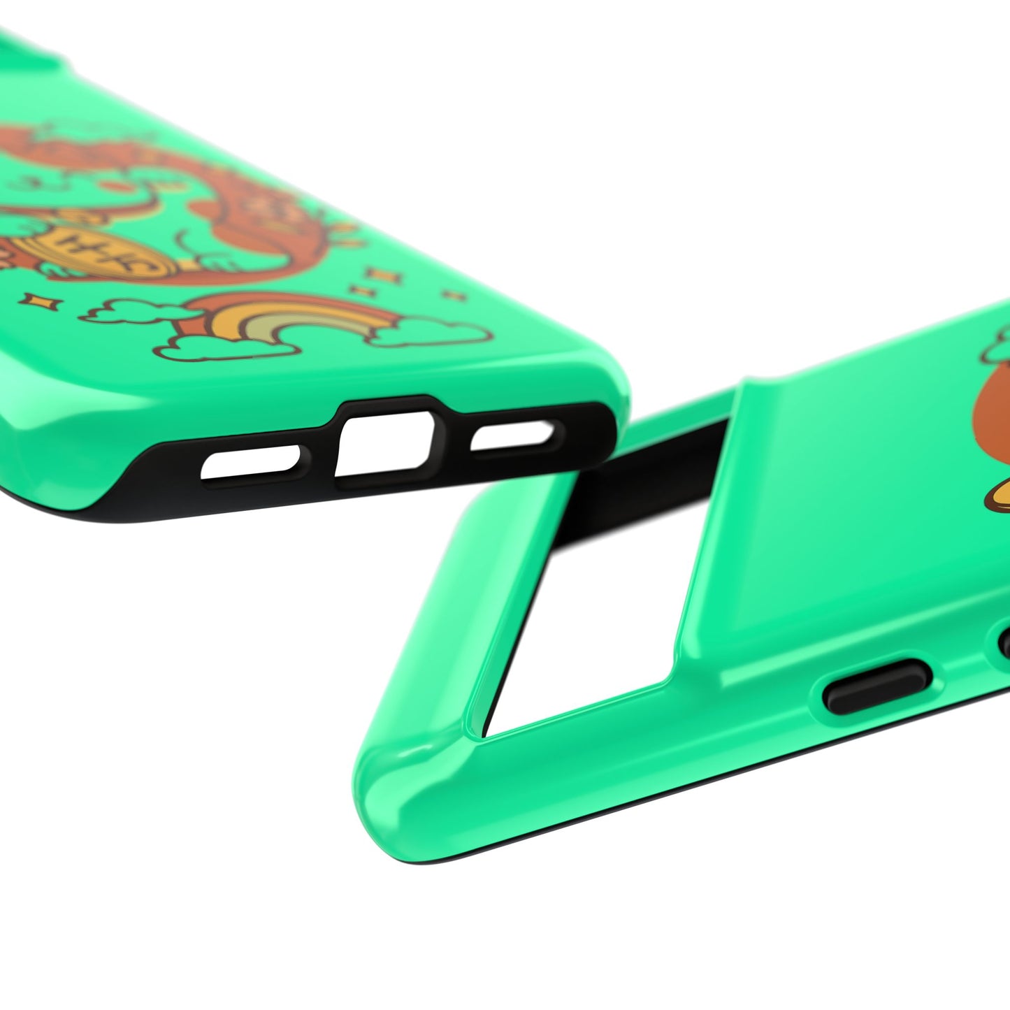 Japanese Kawaii Lucky Cat Protective Phone Case - Paragon Prints