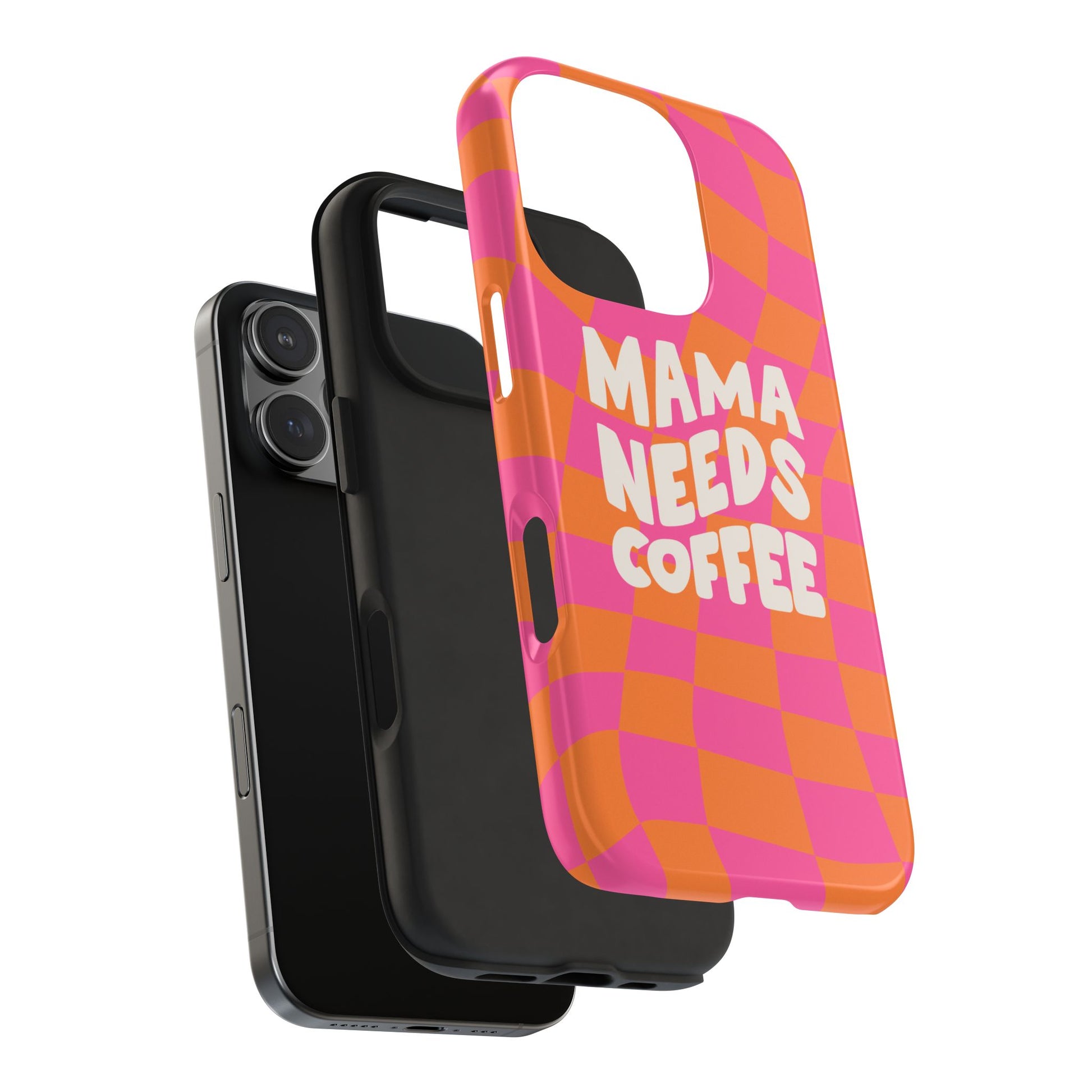 Mama Needs Coffee Funny Tough Phone Case - Paragon Prints