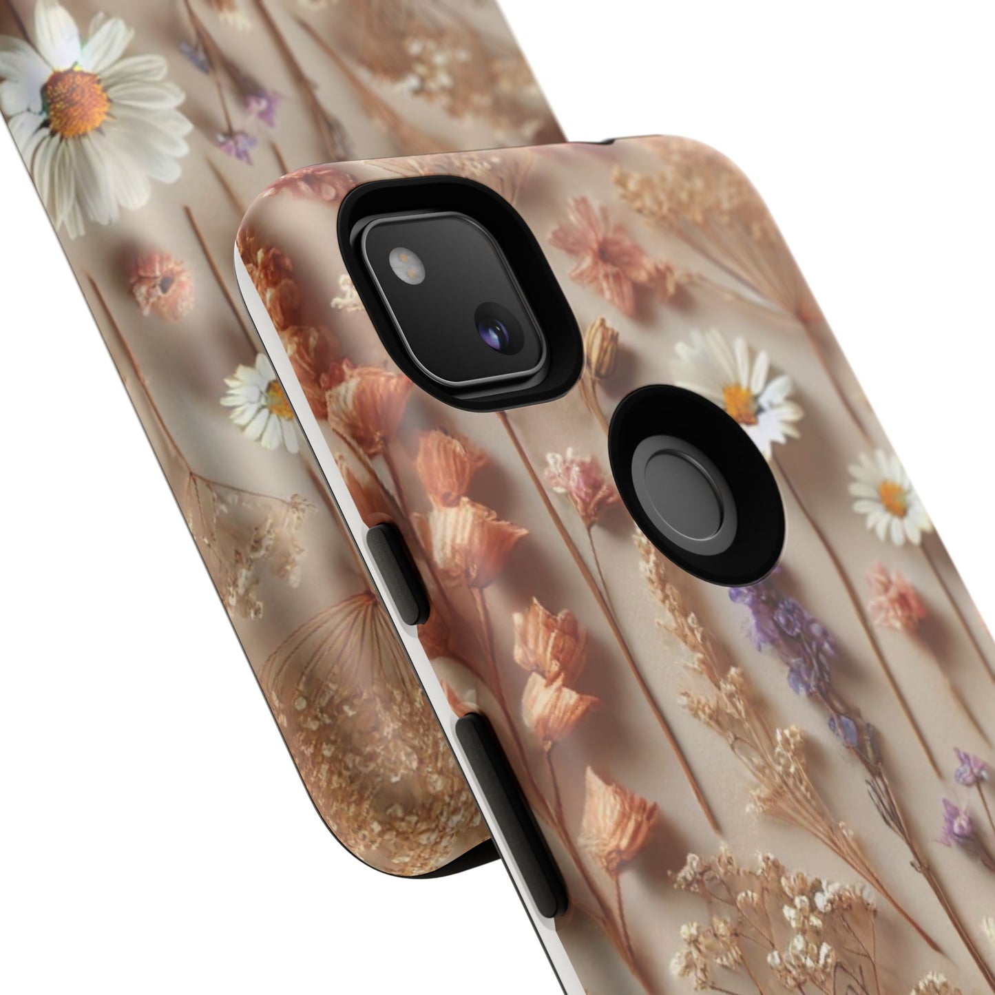 Aesthetic Pressed Flower Floral Design Phone Cover - Paragon Prints