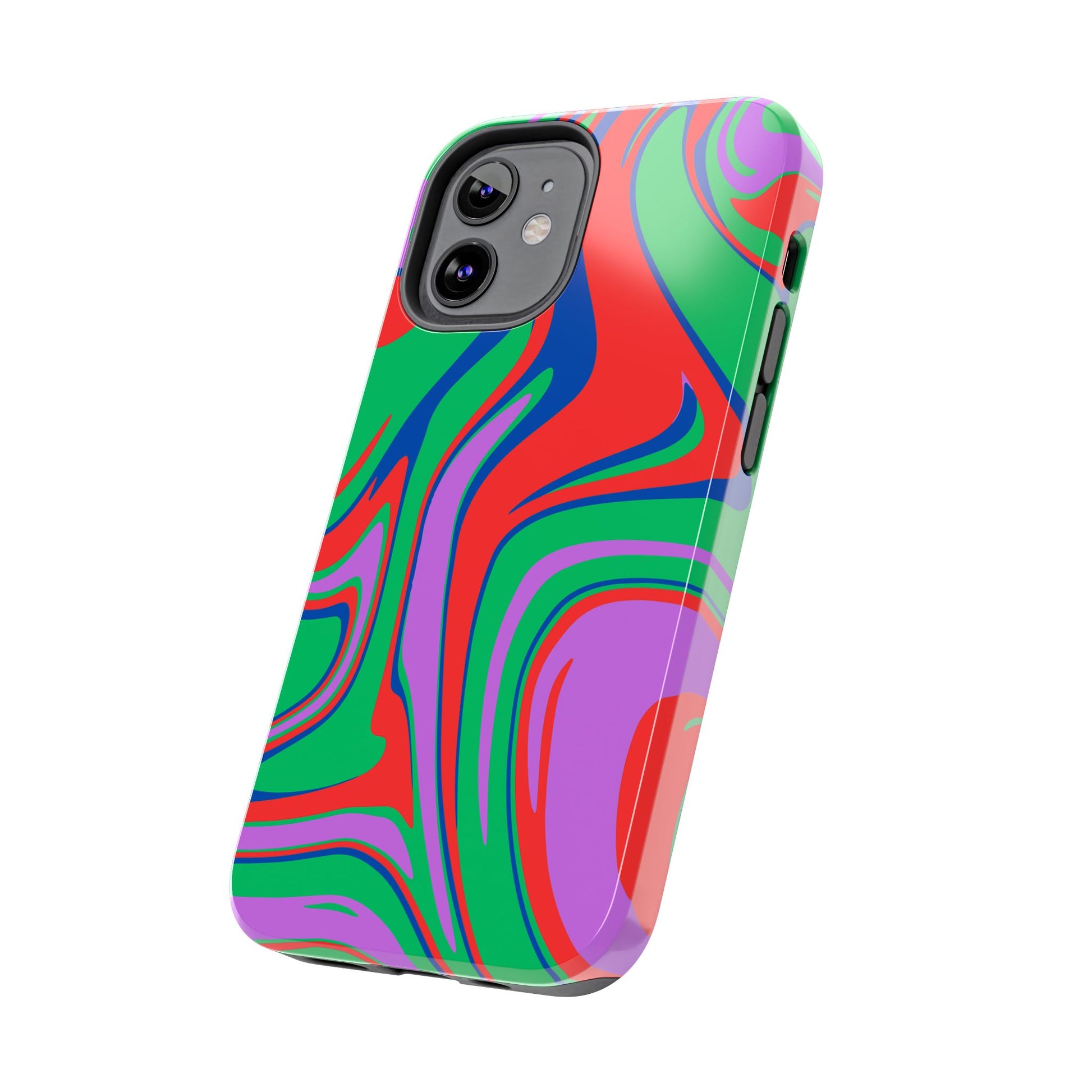 Colorful Zebra Print Phone Case with Bold Design - Paragon Prints