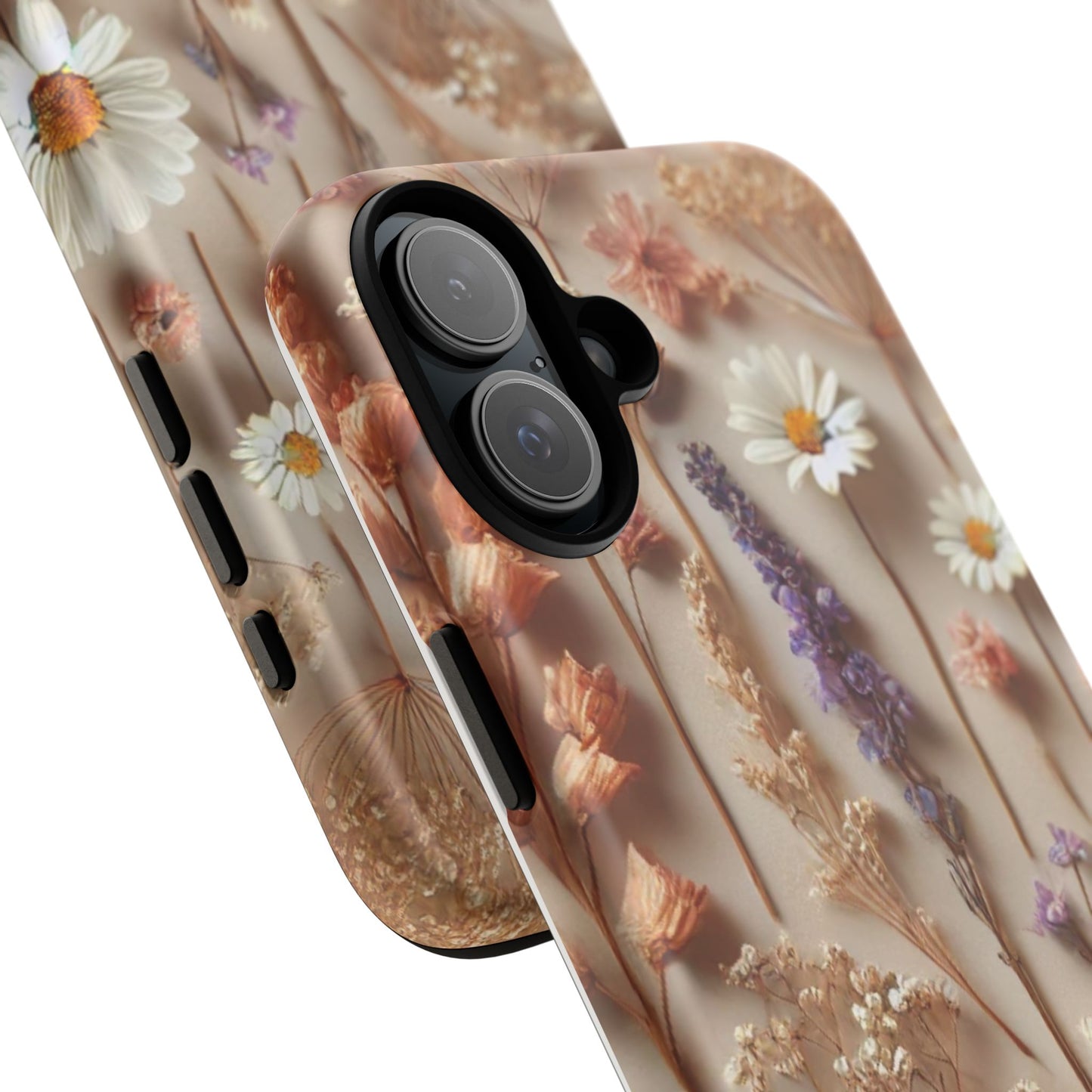 Aesthetic Pressed Flower Floral Design Phone Cover - Paragon Prints