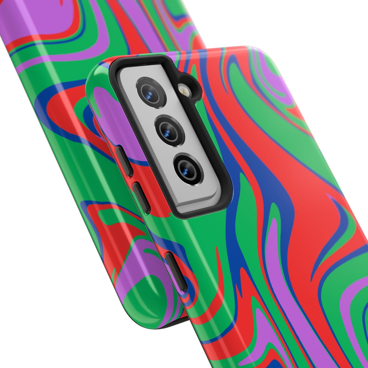 Colorful Zebra Print Phone Case with Bold Design - Paragon Prints