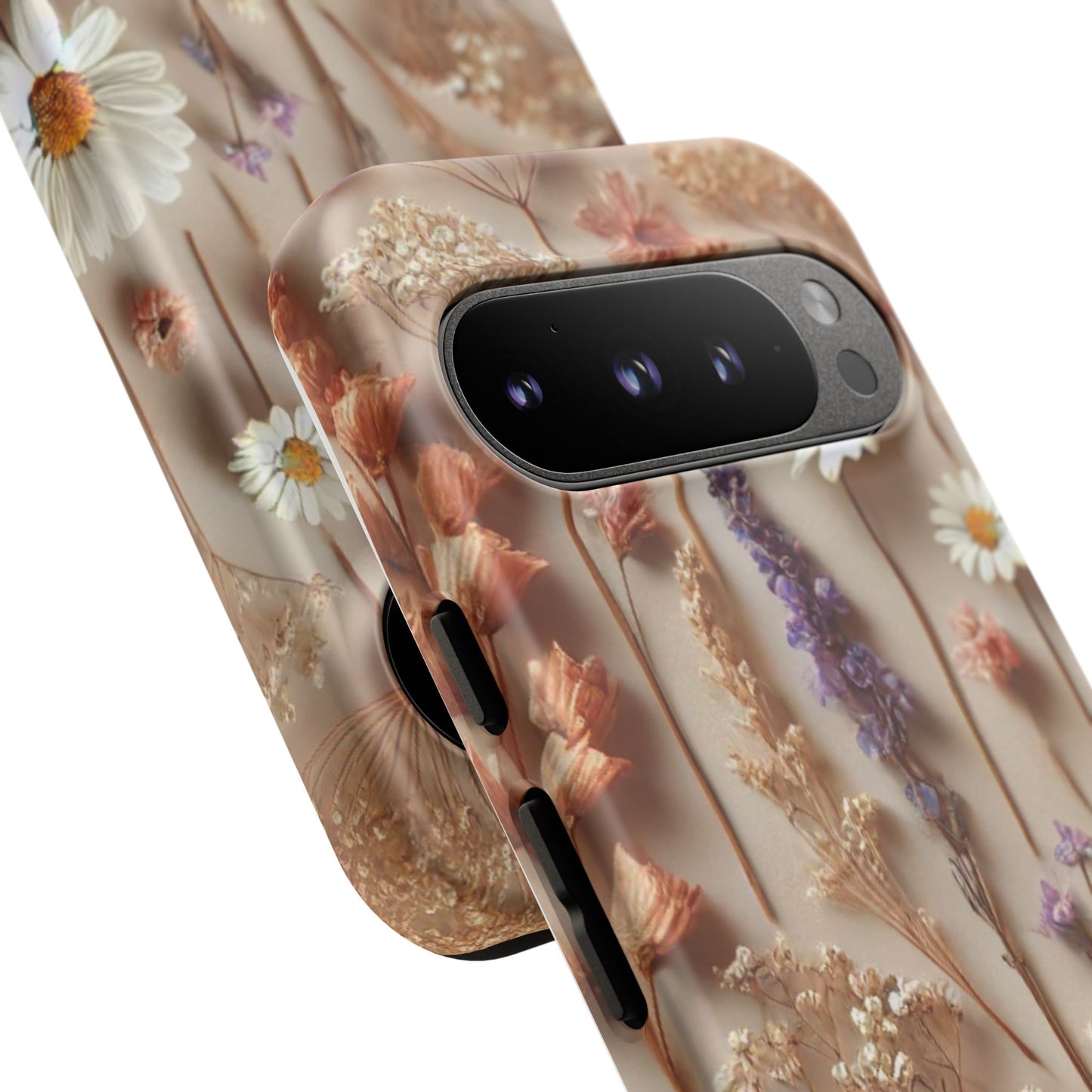 Aesthetic Pressed Flower Floral Design Phone Cover - Paragon Prints