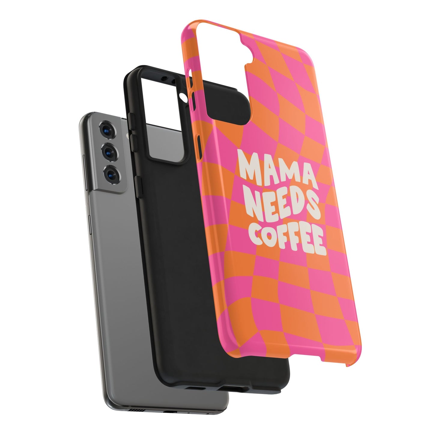Mama Needs Coffee Funny Tough Phone Case - Paragon Prints