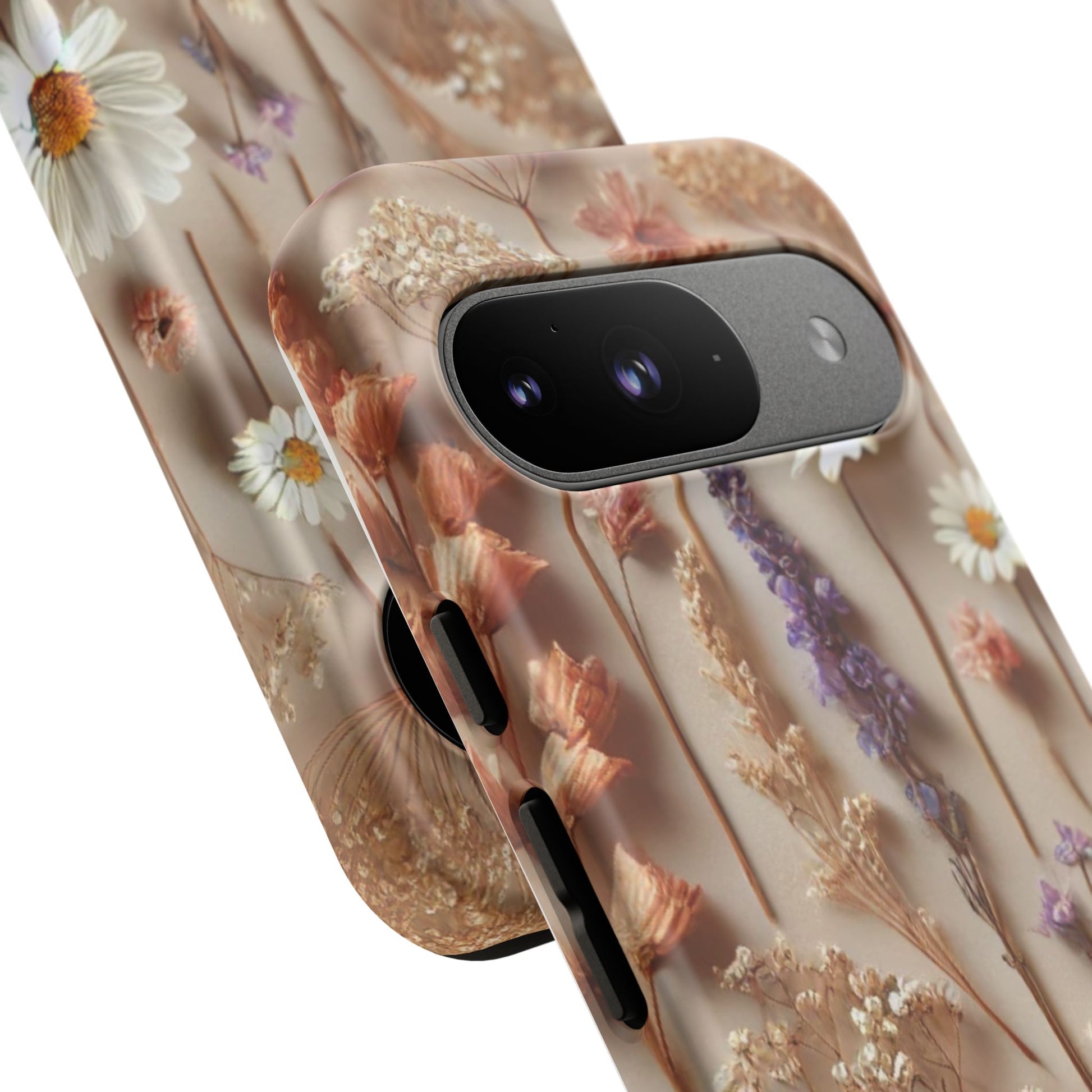 Aesthetic Pressed Flower Floral Design Phone Cover - Paragon Prints