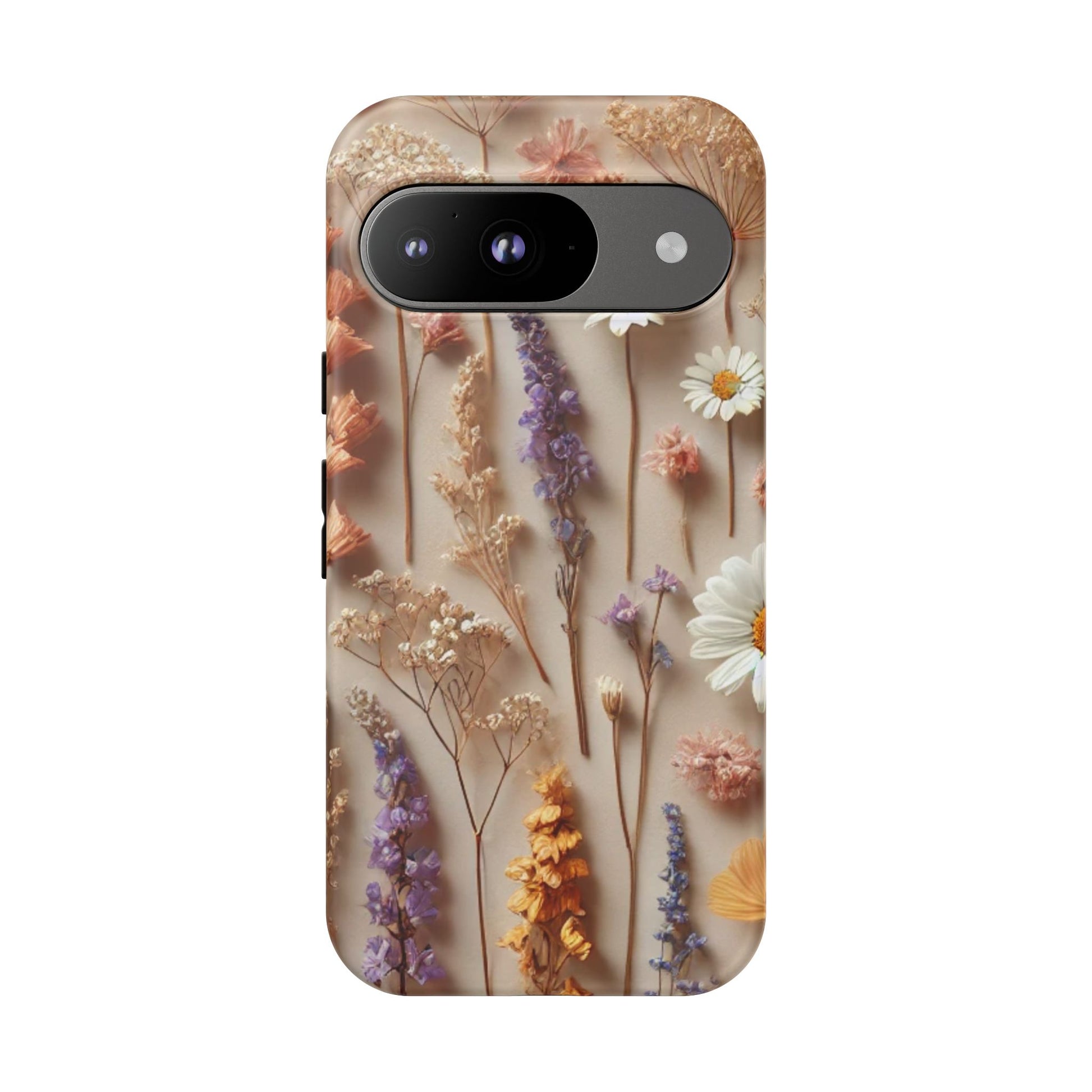 Aesthetic Pressed Flower Floral Design Phone Cover - Paragon Prints