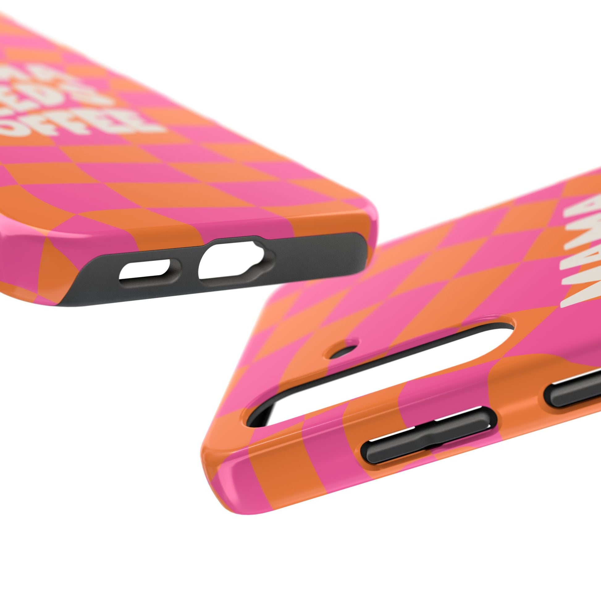 Mama Needs Coffee Funny Tough Phone Case - Paragon Prints