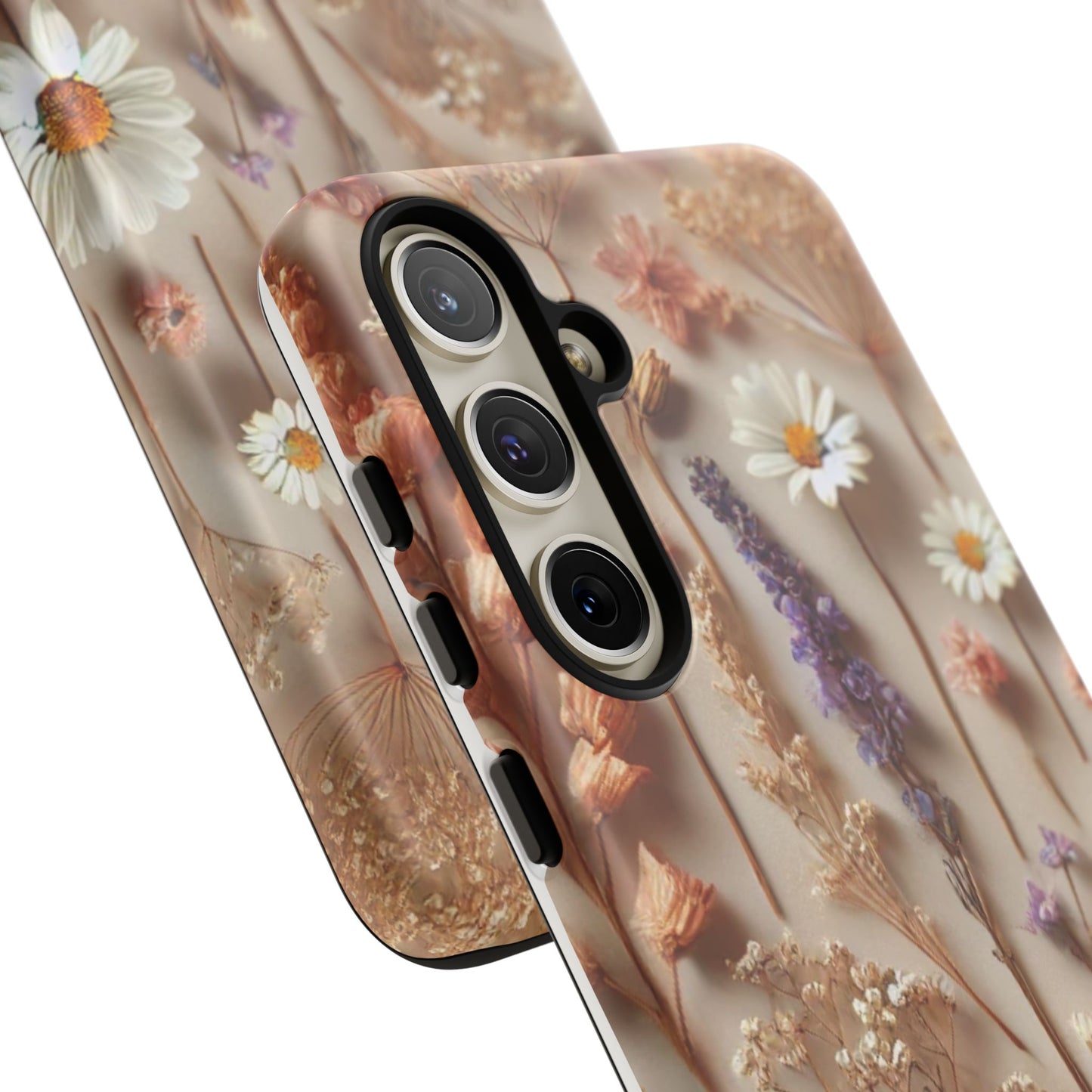 Aesthetic Pressed Flower Floral Design Phone Cover - Paragon Prints
