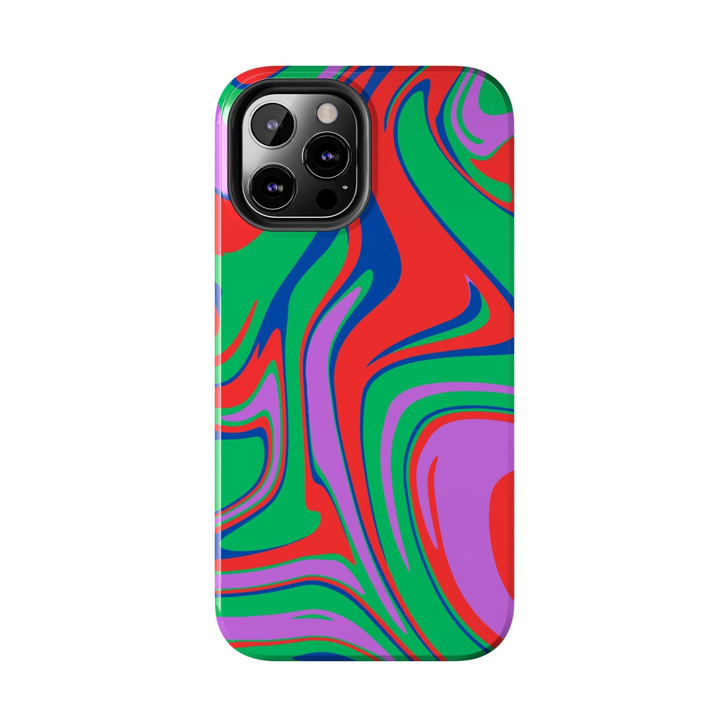 Colorful Zebra Print Phone Case with Bold Design - Paragon Prints