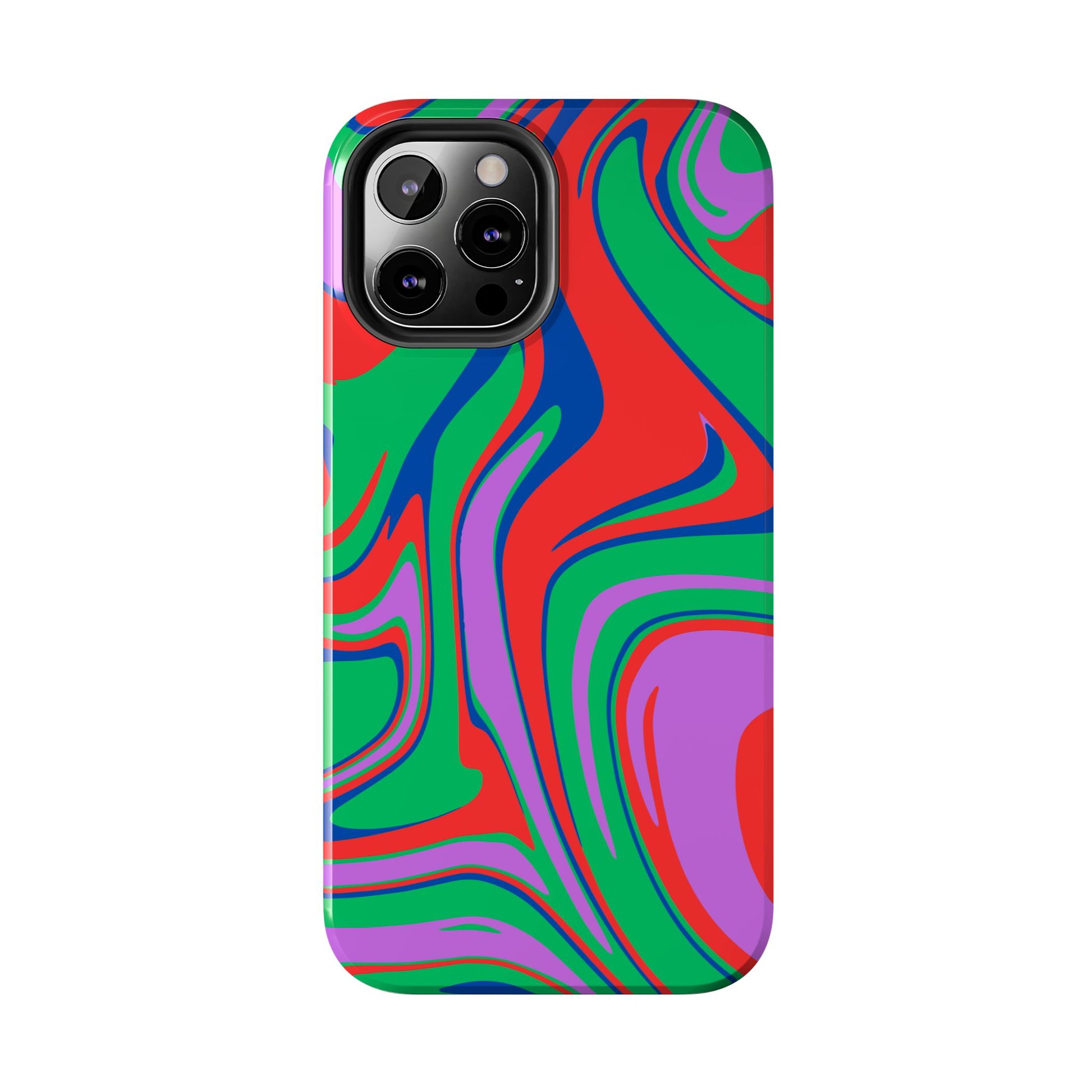 Colorful Zebra Print Phone Case with Bold Design - Paragon Prints