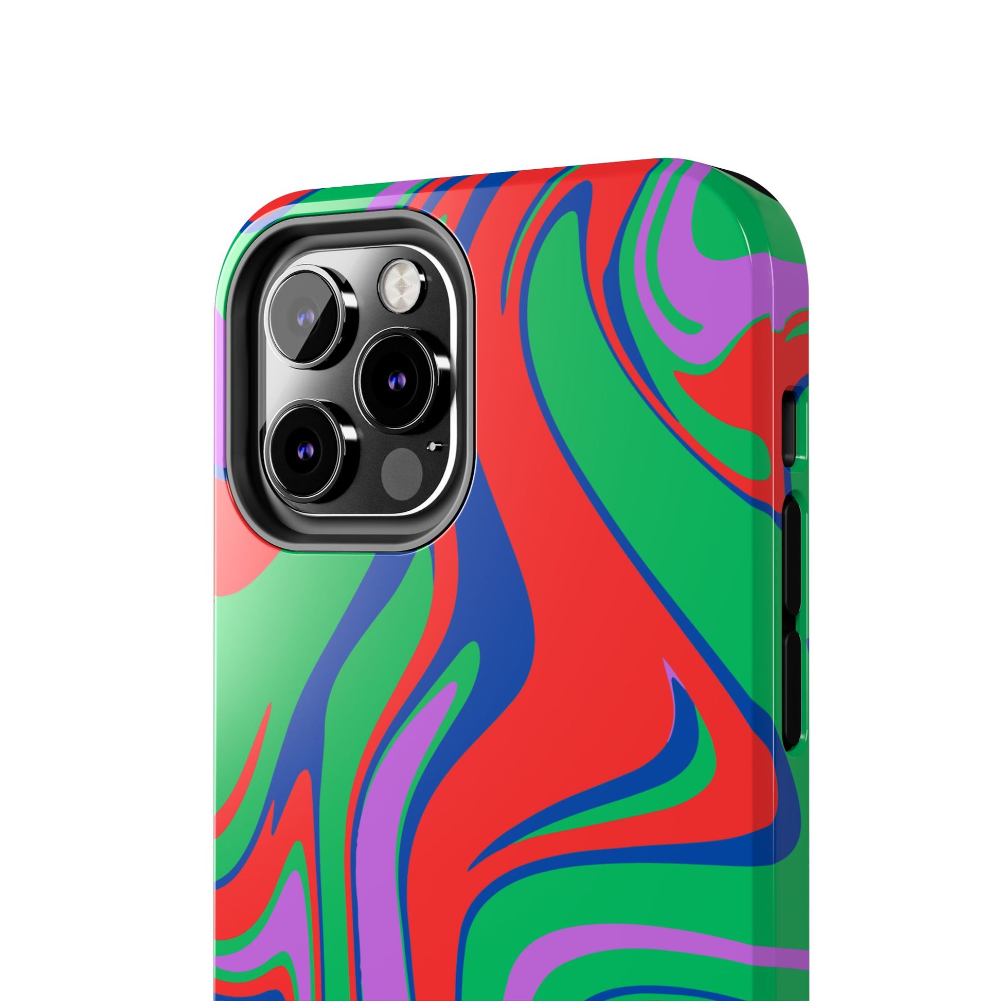 Colorful Zebra Print Phone Case with Bold Design - Paragon Prints