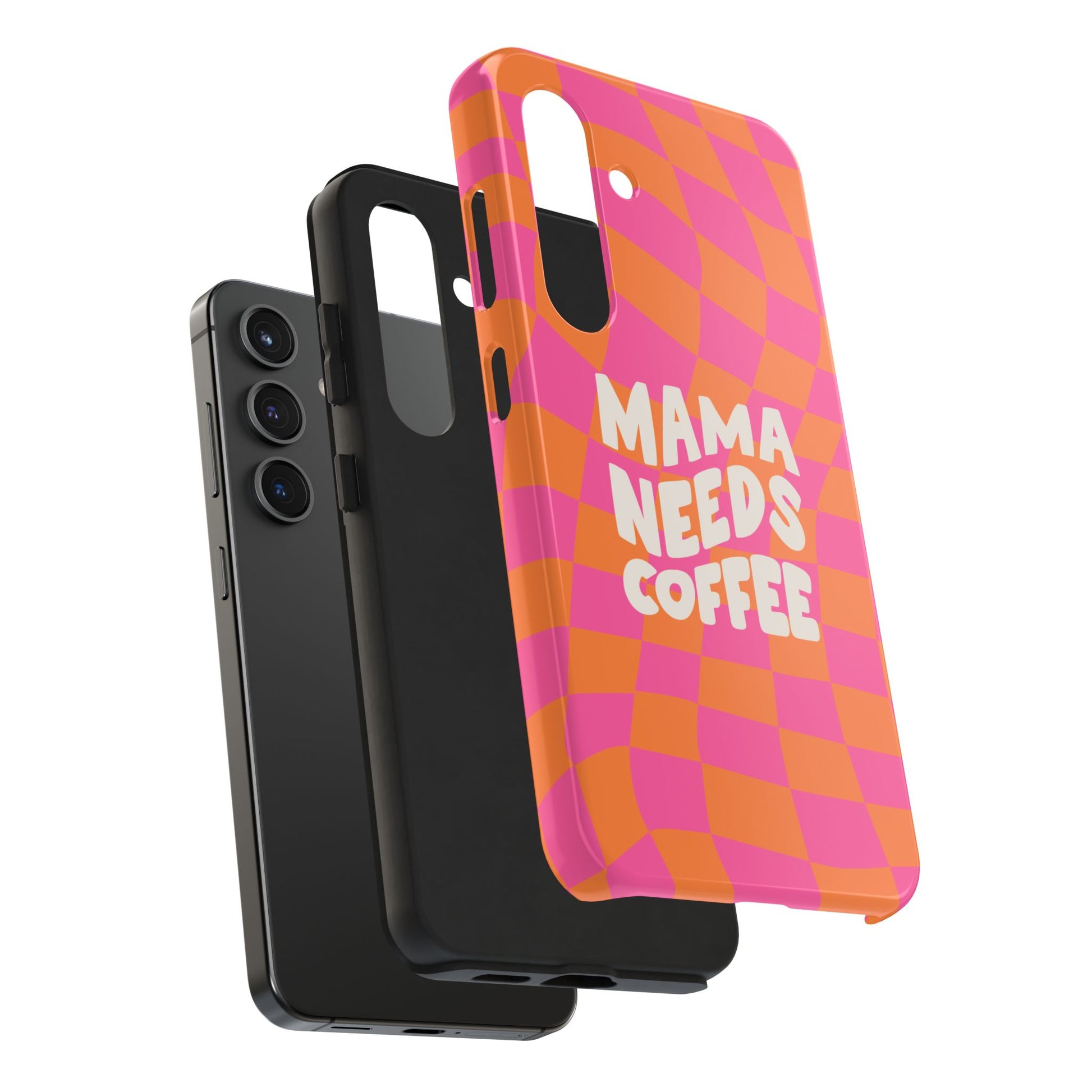 Mama Needs Coffee Funny Tough Phone Case - Paragon Prints