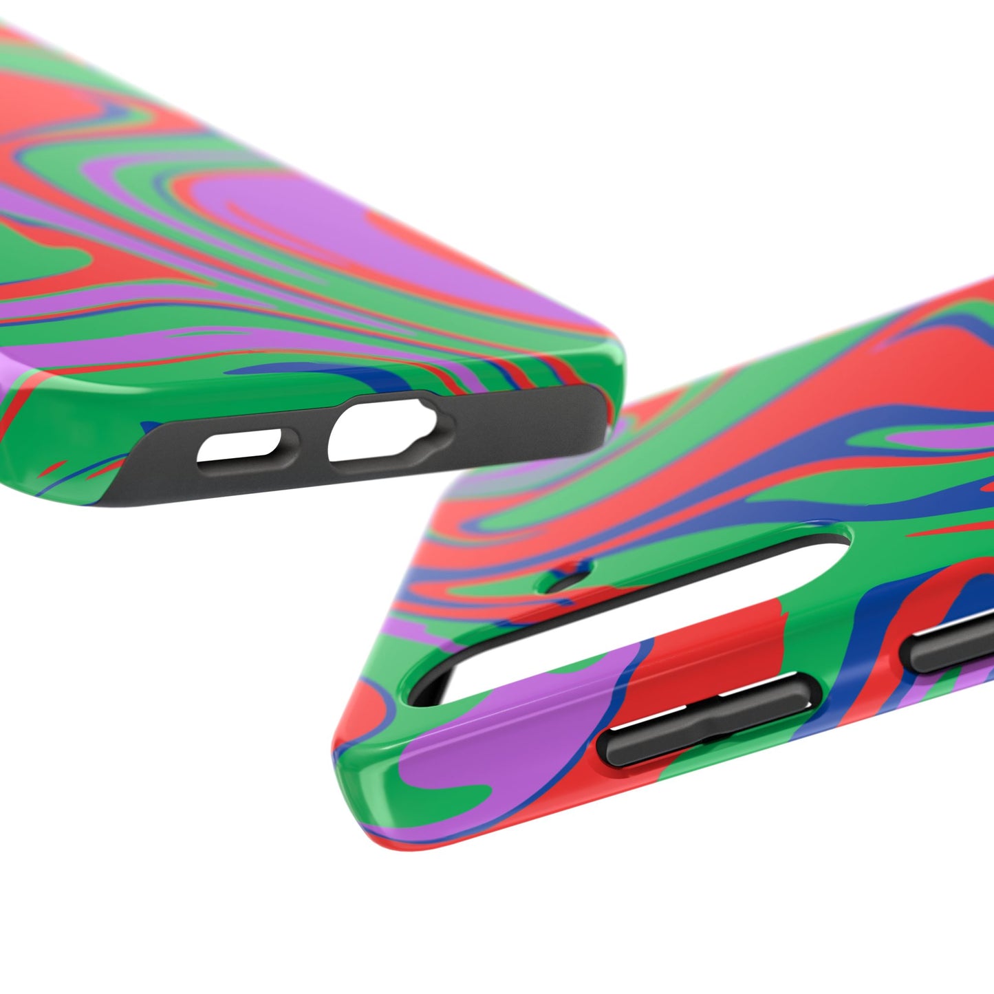 Colorful Zebra Print Phone Case with Bold Design - Paragon Prints