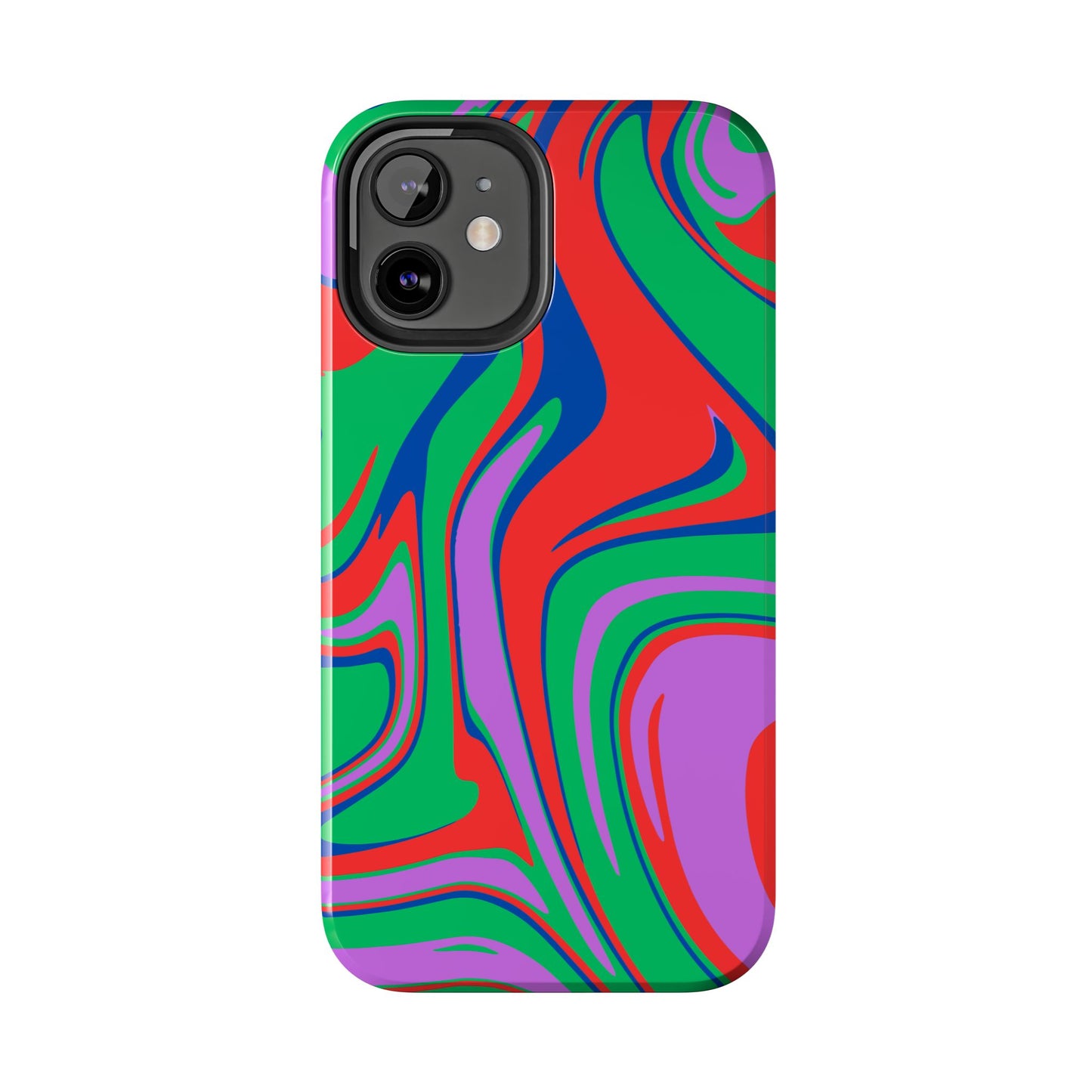 Colorful Zebra Print Phone Case with Bold Design - Paragon Prints