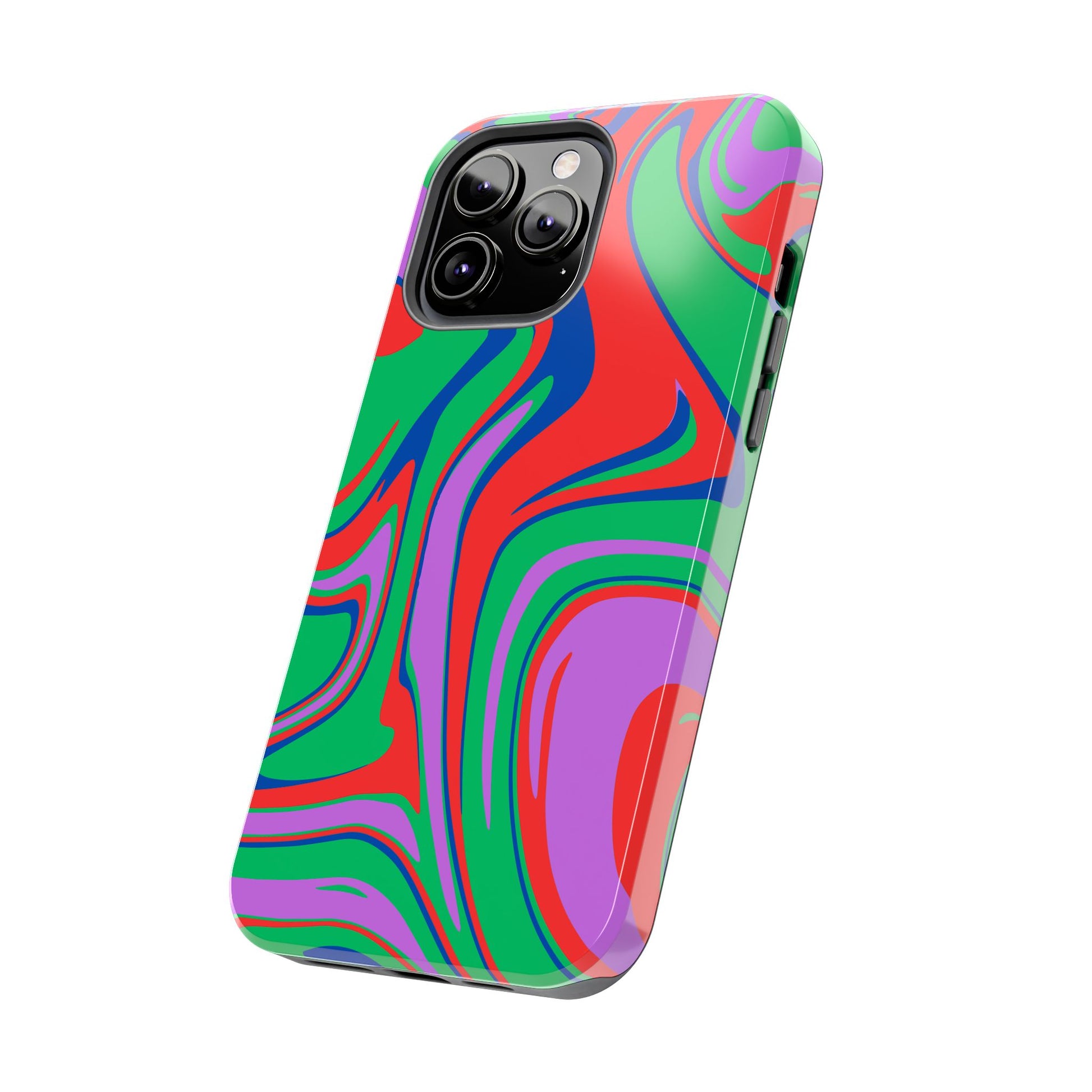 Colorful Zebra Print Phone Case with Bold Design - Paragon Prints